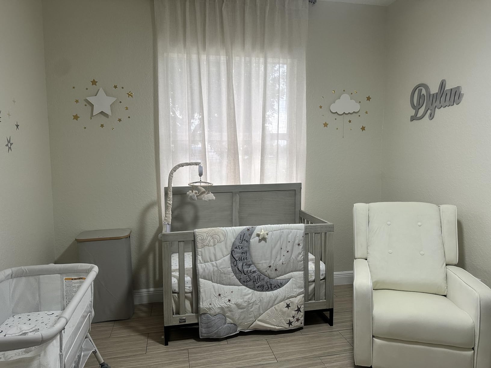 Lambs & Ivy Little Garden 3-Piece Embroidered Floral Baby Crib Bedding Set customer photo 2