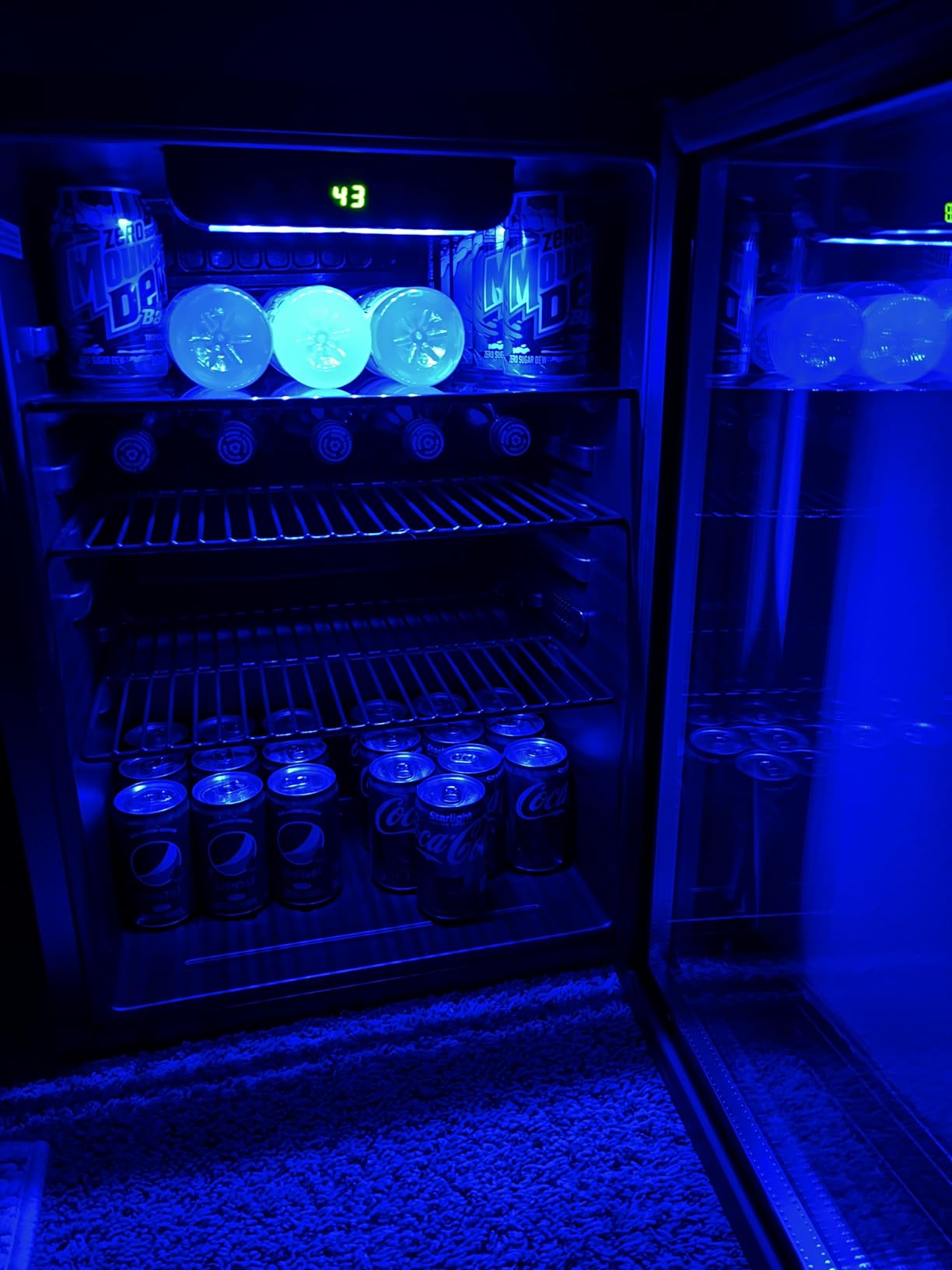 Electactic Mini Fridge 130 Can Beverage Refrigerator Cooler, 3.2 Cu.Ft Drink Fridge for Soda Wine Beer, Digital Temperature Control Cooler for Home, Dorm, Bar customer photo 2