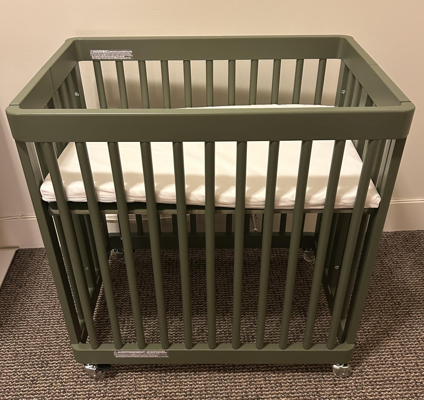Babyletto Pogo Convertible All-Stages Bassinet to Full-Size Crib, GREENGUARD Gold Certified customer photo 1