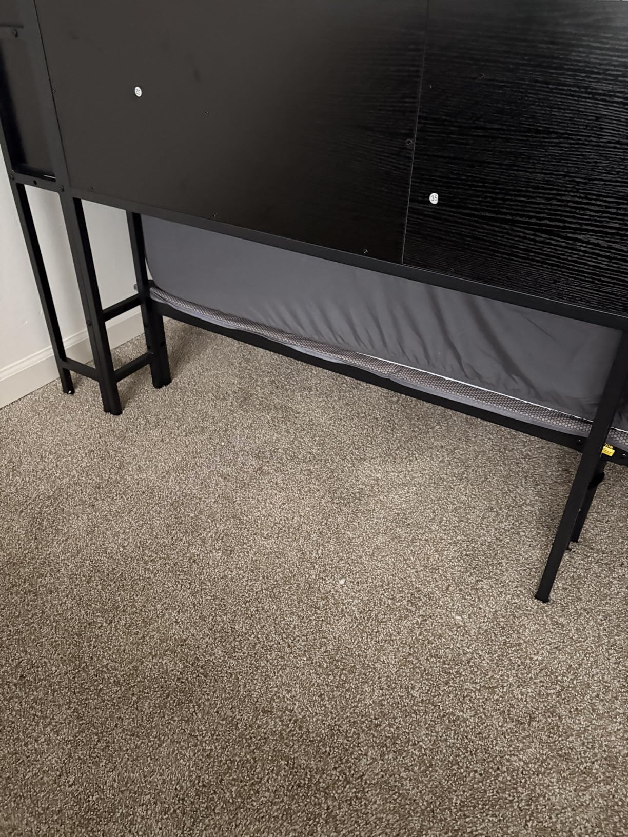 Meliusly Heavy Duty Bunkie Board Twin Size (38x75) - Non-Slip Breathable Bed Support Board for Slatted Bed Frame, Anti-Sag Under Bed Support, Noise Minimizing Moisture Resistant Bed Board customer photo 2