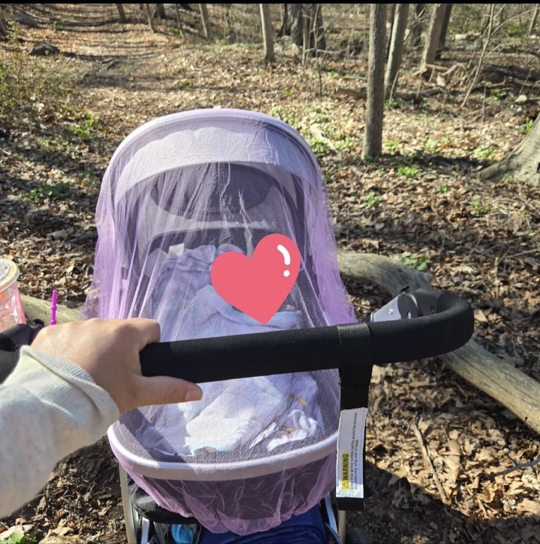 Baby Stroller, 2-in-1 Reversible Toddler Seat with Lie-Flat Mode, Foldable Infant Stroller with Canopy, One Button Brake, Adjustable Handle, Newborn Pushchair (Black B) customer photo 1