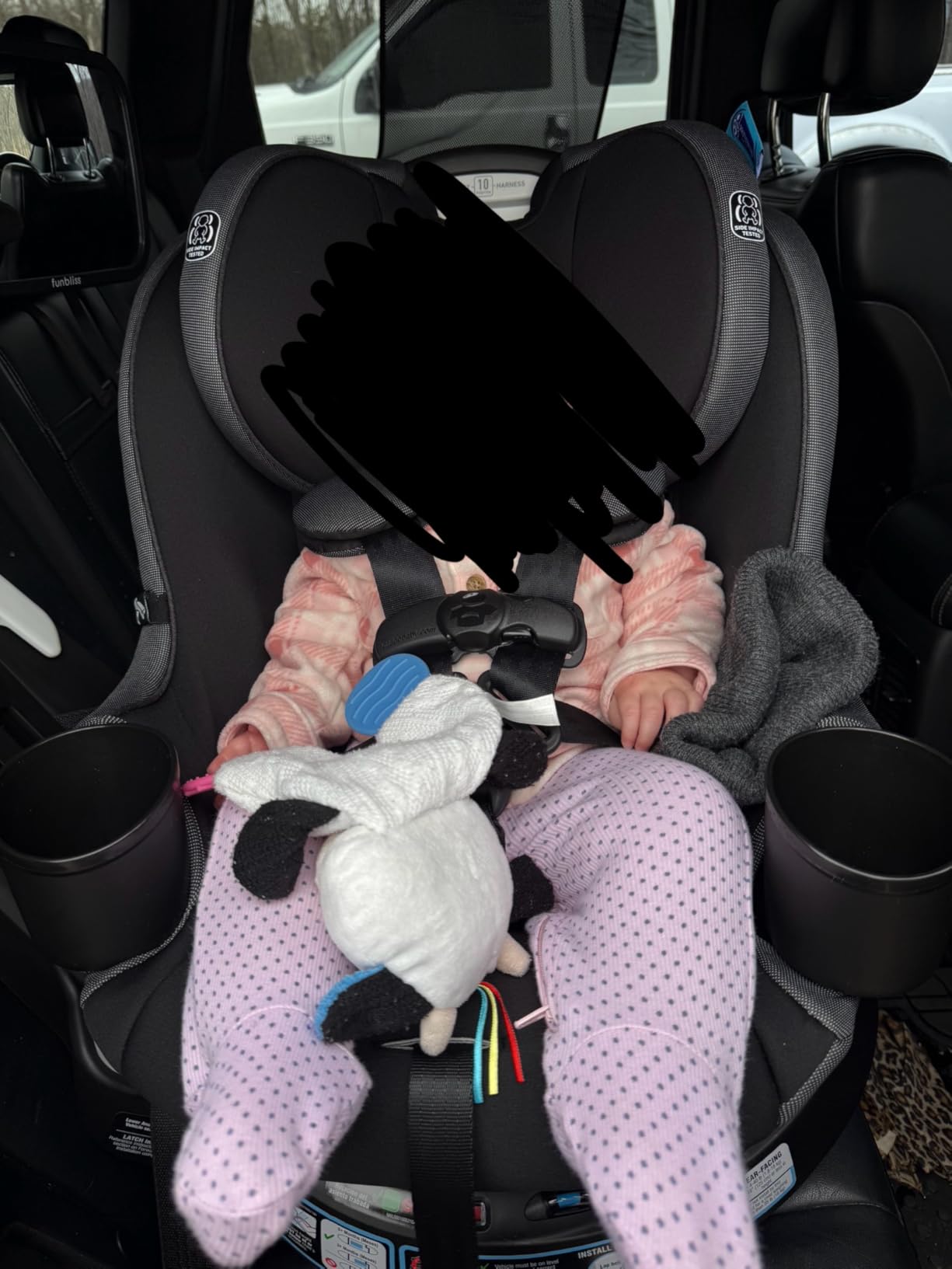 Graco EasyTurn 360 2-in-1 Rotating Convertible Car Seat, 360 Degree Rotating Infant to Toddler Rotating Car Seat, 2 Modes Rear and Forward Facing, Slim Design, Solae customer photo 2