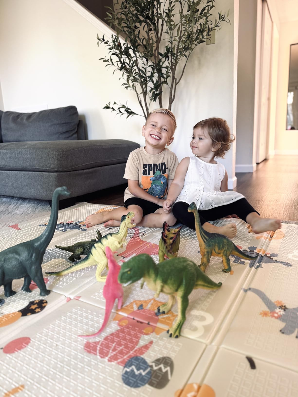 Bammax X-Large Waterproof & Foldable Baby Play Mat - 70