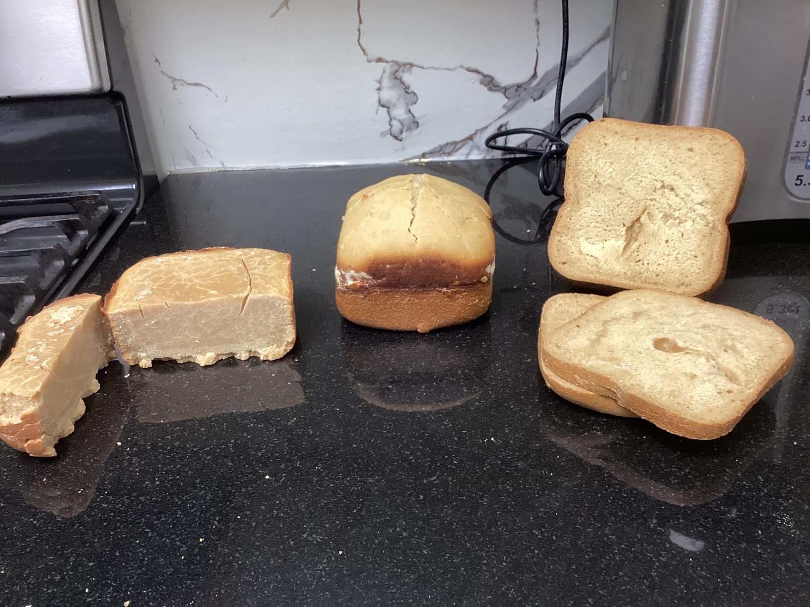 2LB Bread Maker Machine, OSIPOTO 17 in 1 Automatic Stainless Steel Bread Machine, Non-stick, Beginner-Friendly Controls, 15 Hour Timer, Easy to Clean Low Noise, High Success Rate for Homemade Bread customer photo 1