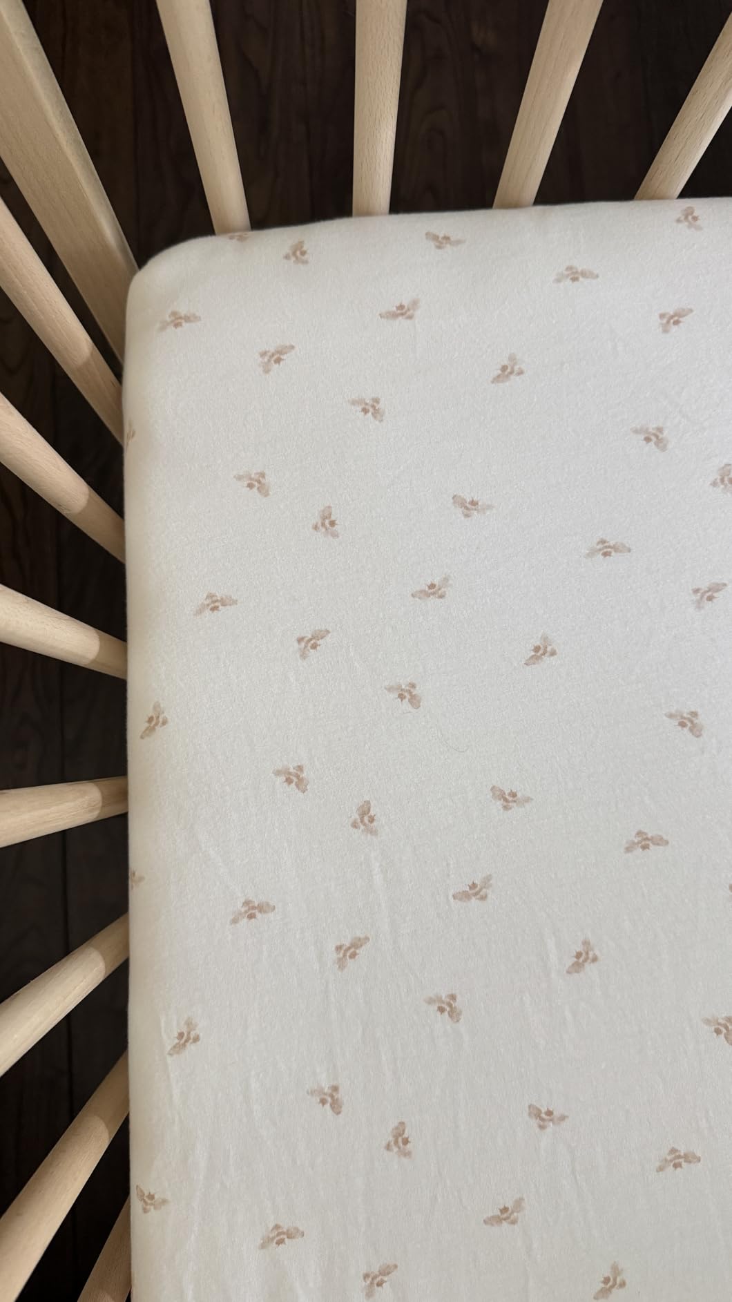 Burt's Bees Baby Organic Cotton Fitted Crib Sheet, Unisex Baby Beddings customer photo 2