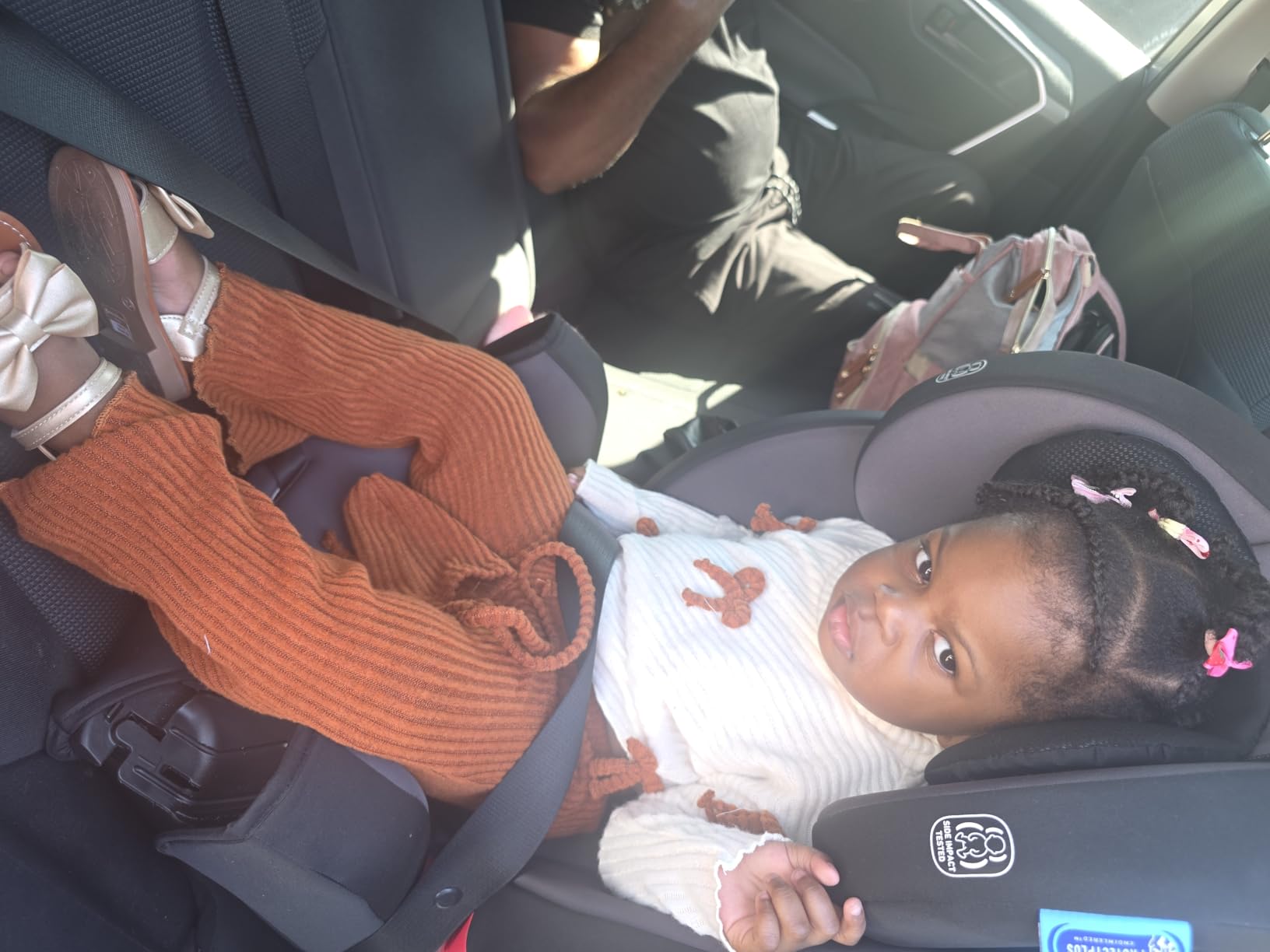 Graco TriRide 3-in-1 Convertible Car Seat - Highback Booster, Forward & Rear Facing Modes, Suitable from Newborn to Preschooler, Perfect for Long Journeys in Redmond Color customer photo 2