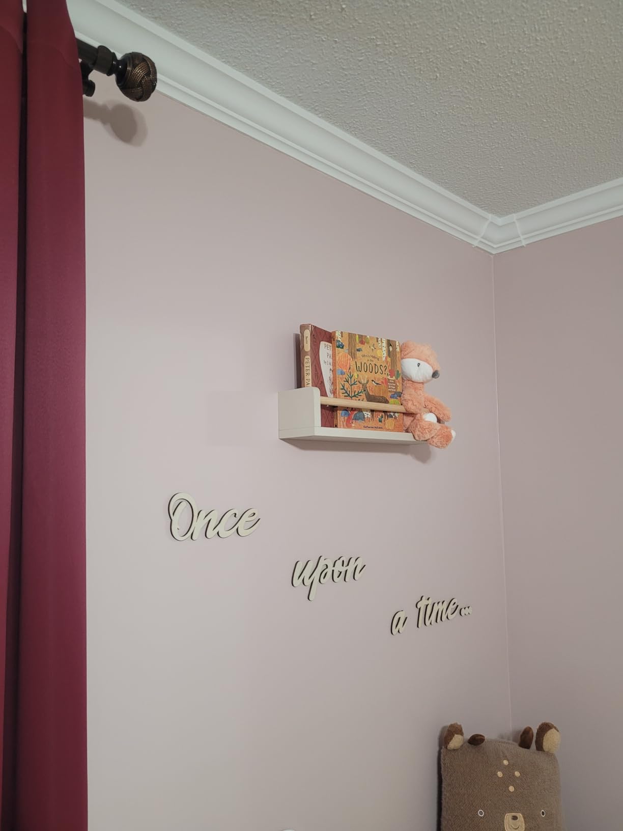 G&W Gruwald Nursery Book Shelves, Set of 3, Wall Bookshelf, Book Shelf for Kids Rooms, Wall Book Shelves for Bedroom Kids, Floating Shelf, Nursery Decor customer photo 1