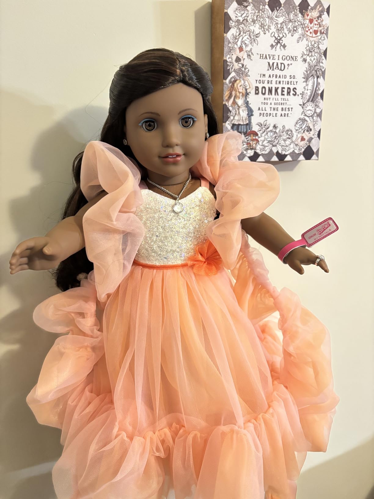 American Girl, Barbie, 18-inch Doll, Peaches 'n Cream Collector Doll with Blonde Hair, for Ages 8+ customer photo 1