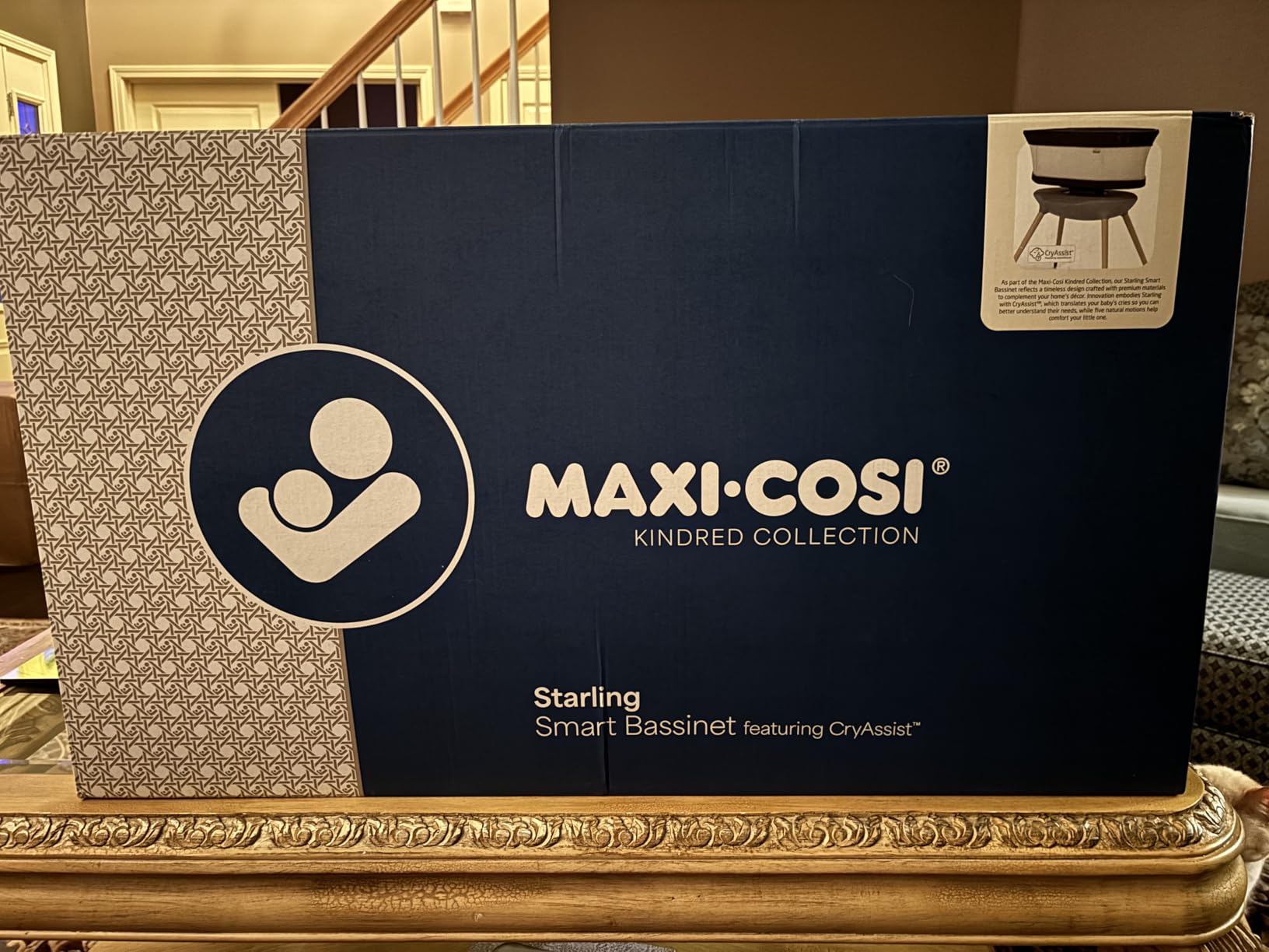 Maxi-Cosi Starling Smart Bassinet with CryAssist AI Cry Translation, 5 Rocking Motions, Cozy Mattress Pad customer photo 1