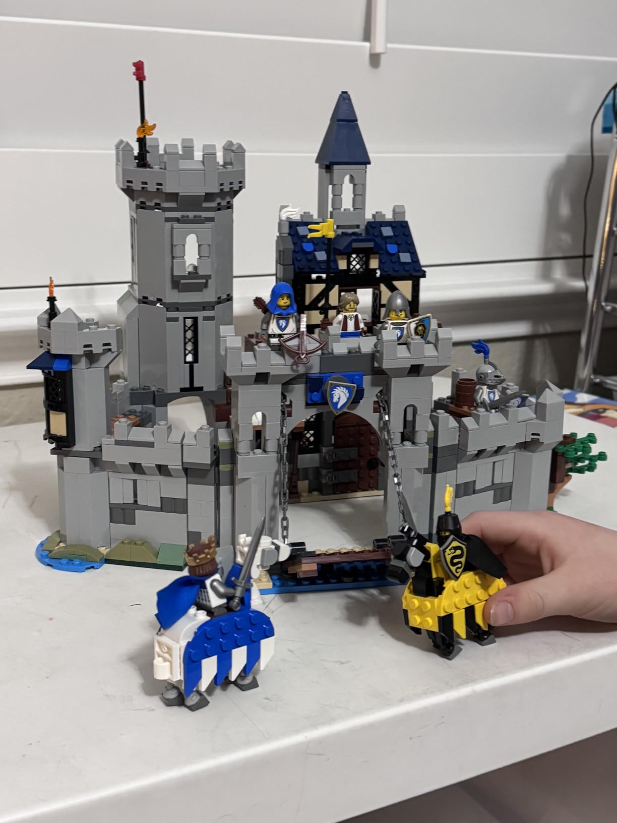 LEGO Creator 3 in 1 Medieval Horse Knight Castle Toy for Kids - Building Blocks & Learning Toy for Boys & Girls Ages 9+ - 3 Storytelling Building Sets in 1 - Gift for Birthdays - 31168 customer photo 2