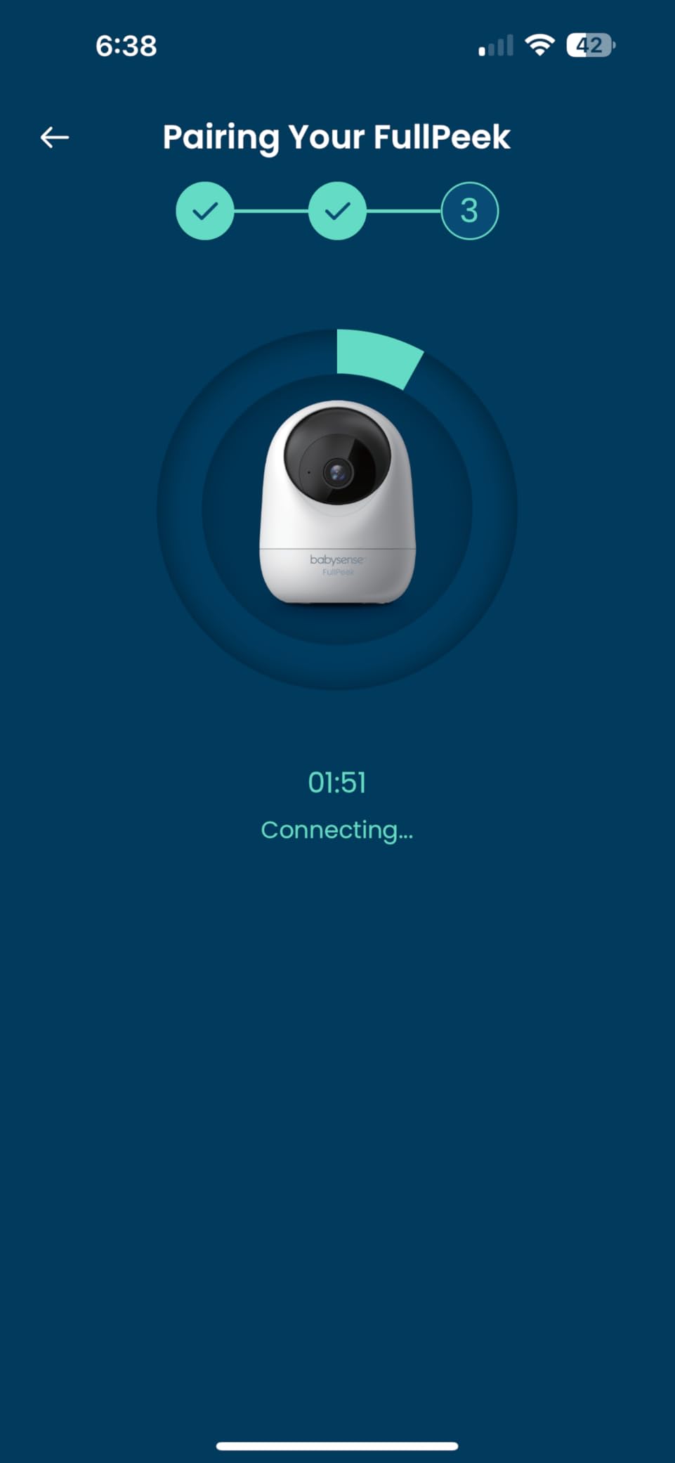 Babysense 2Peek Video Baby Monitor, WiFi Security Camera with Auto Tracking (2Pcs), 3MP Super HD, Intelligent Motion & Sound Detection, Night Vision, Private Hidden Lens Mode, Supports SD Card customer photo 1
