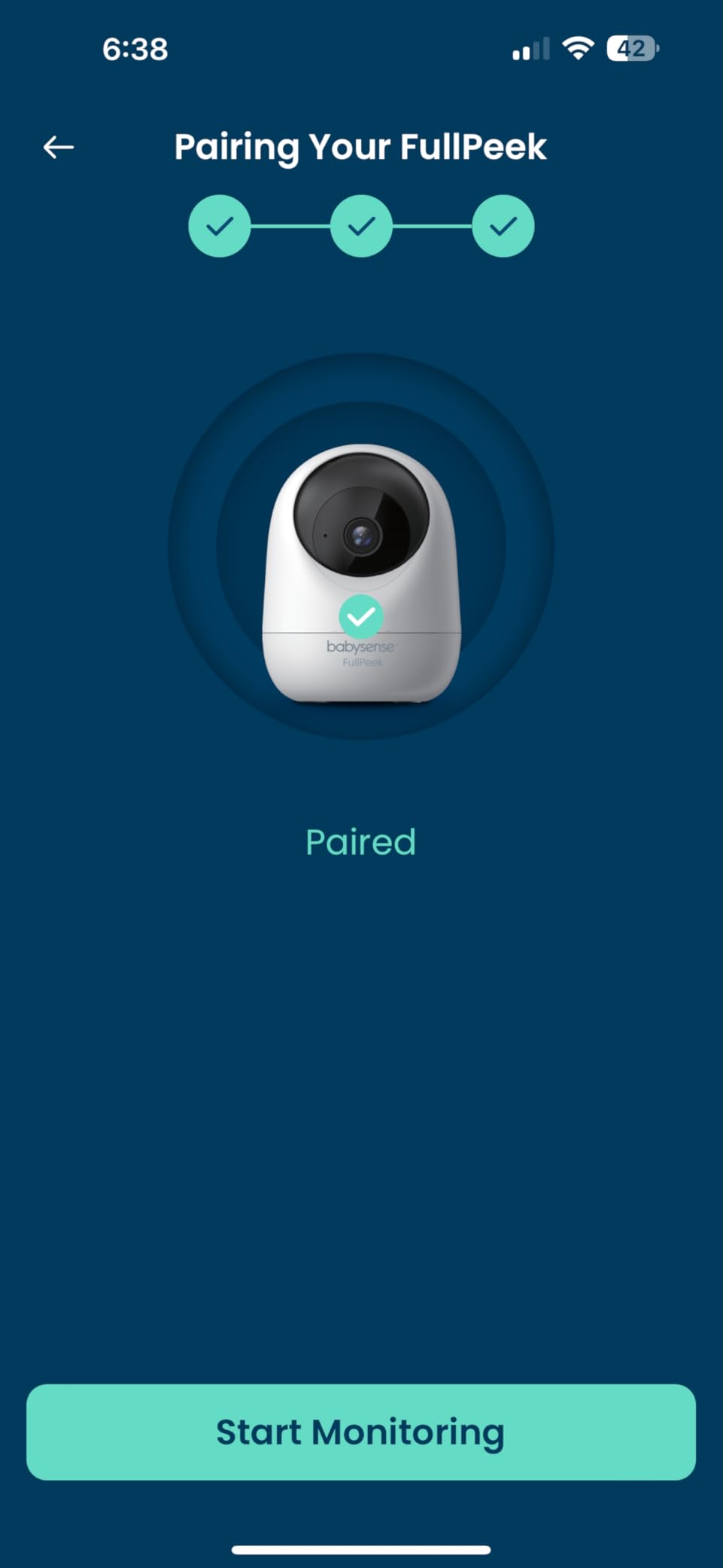 Babysense 2Peek Video Baby Monitor, WiFi Security Camera with Auto Tracking (2Pcs), 3MP Super HD, Intelligent Motion & Sound Detection, Night Vision, Private Hidden Lens Mode, Supports SD Card customer photo 2