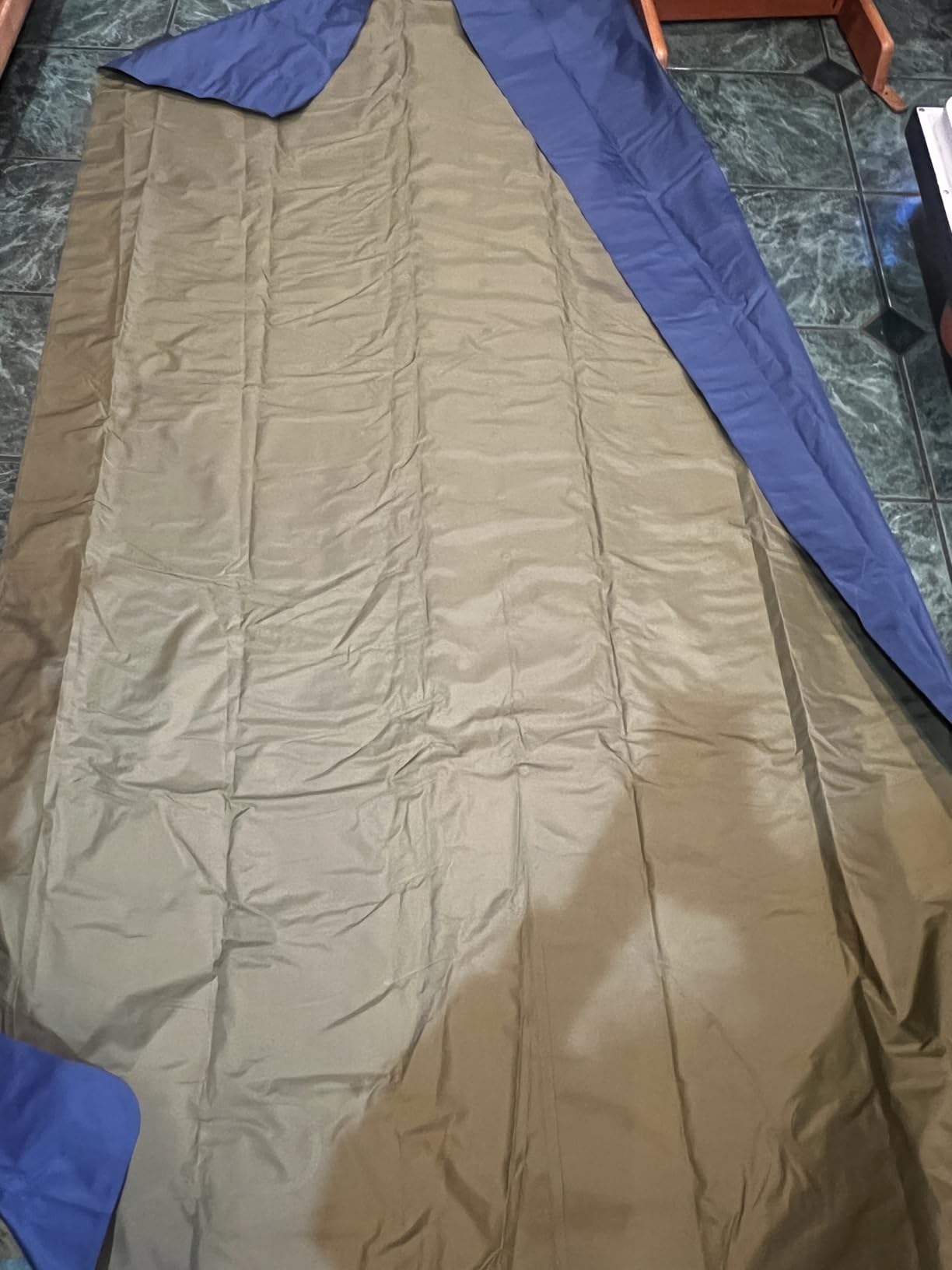 Double Sleeping Pad for Camping - Ultralight Camping Mattress with Pillow, Built-in Foot Pump, Compact Inflatable 2-Person Portable Mat for Backpacking, Hiking, Car Traveling, Beach, Tent customer photo 2