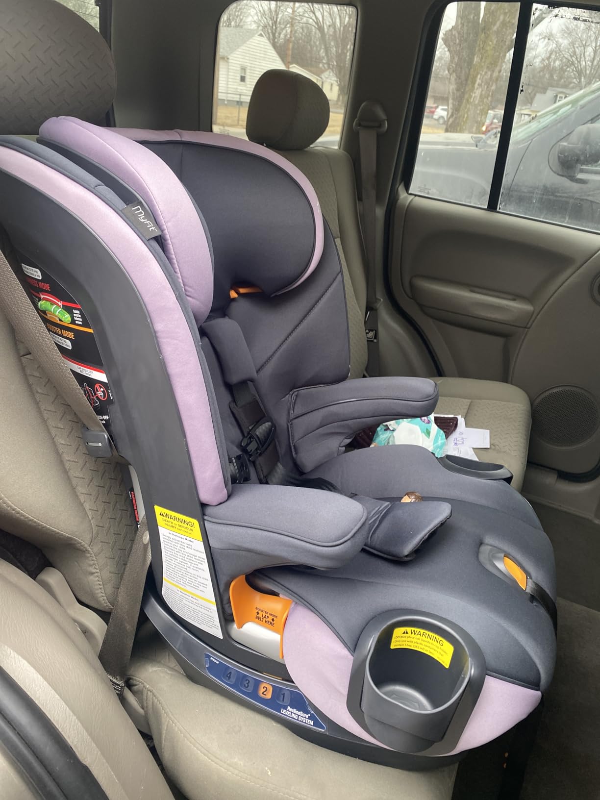 Chicco MyFit Harness + Booster Car Seat, 5-Point Harness and High Back Seat customer photo 1