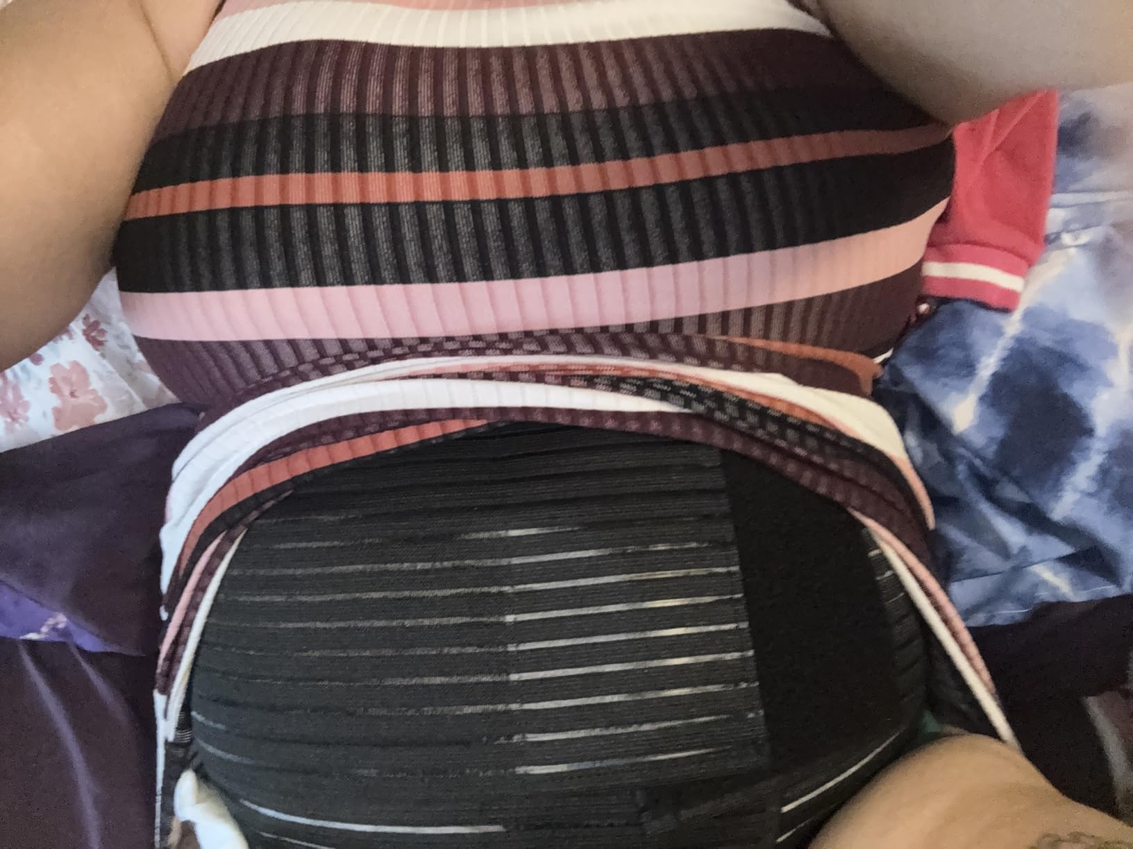 Postpartum & Post Surgery Abdominal Binder. Postpartum Belly Band Support Recovery after C-Section, Natural Birth, Hysterectomy, Hernia Belt customer photo 1