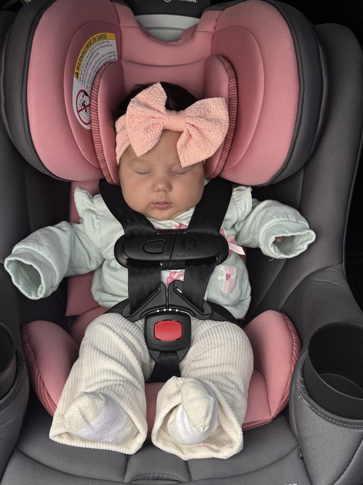 Evenflo REO by Revolve360 Rotating 2-in-1 Convertible Car Seat, 360 Degrees, Infant to Toddler, Forward and Rear Facing, Compact Design, One-time Install (Lenox) customer photo 2