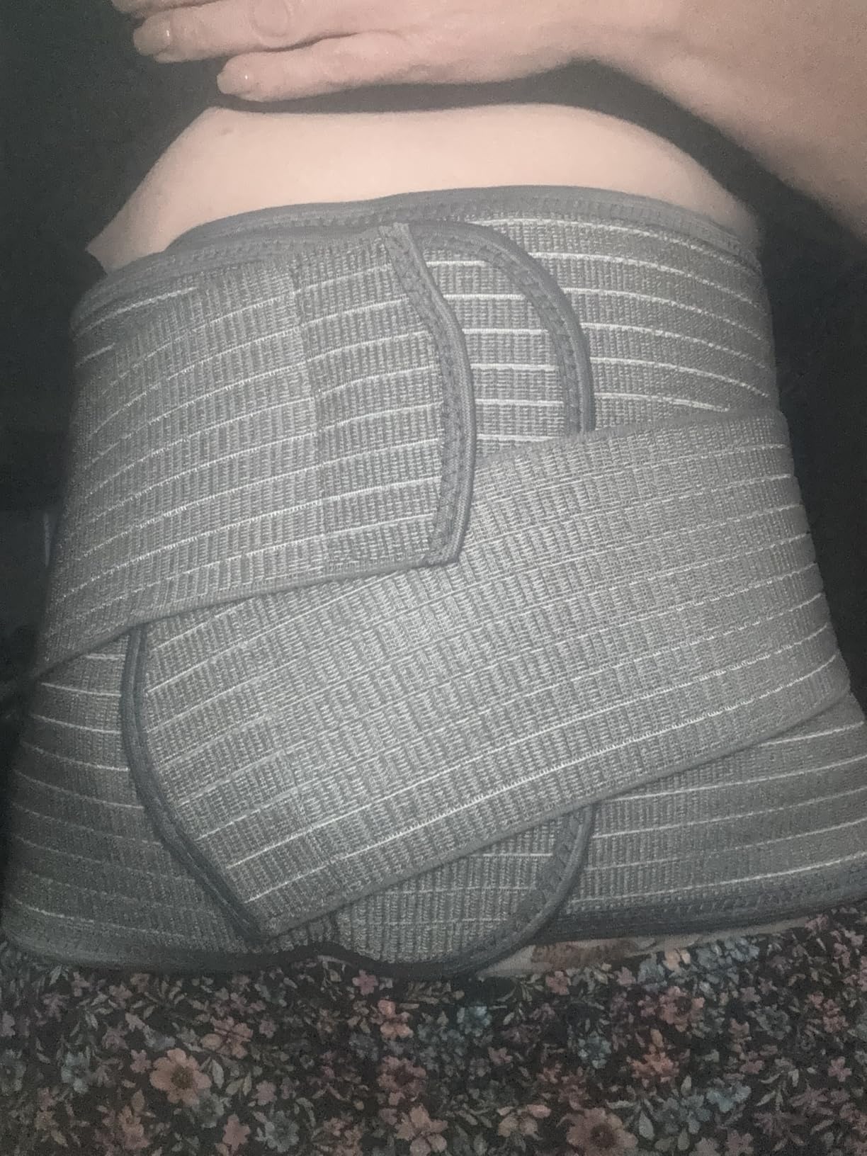 Abdominal Binder Post Surgery - Postpartum Belly Band Wrap | Post C Section Belly Binder Recovery Belt | Stomach Compression Hernia Belt For Men or Women After Pregnancy, Hysterectomy (Large/X-Large) customer photo 1