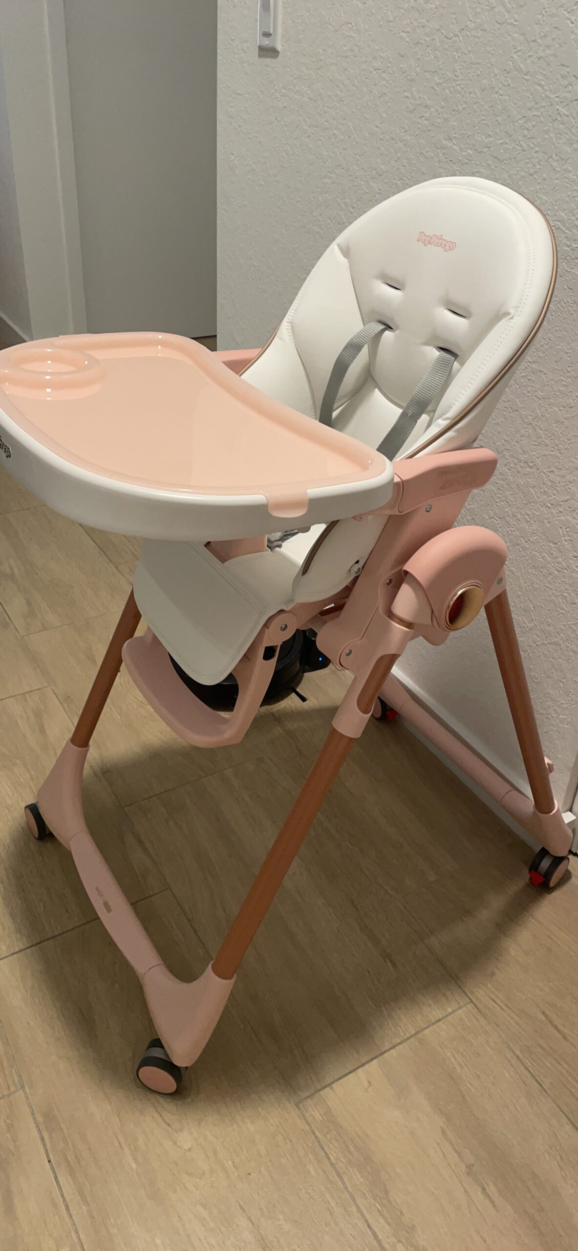Peg Perego Prima Pappa Zero 3 - High Chair - for Children Newborn to 3 Years of Age - Made in Italy - Astral (Beige) customer photo 1