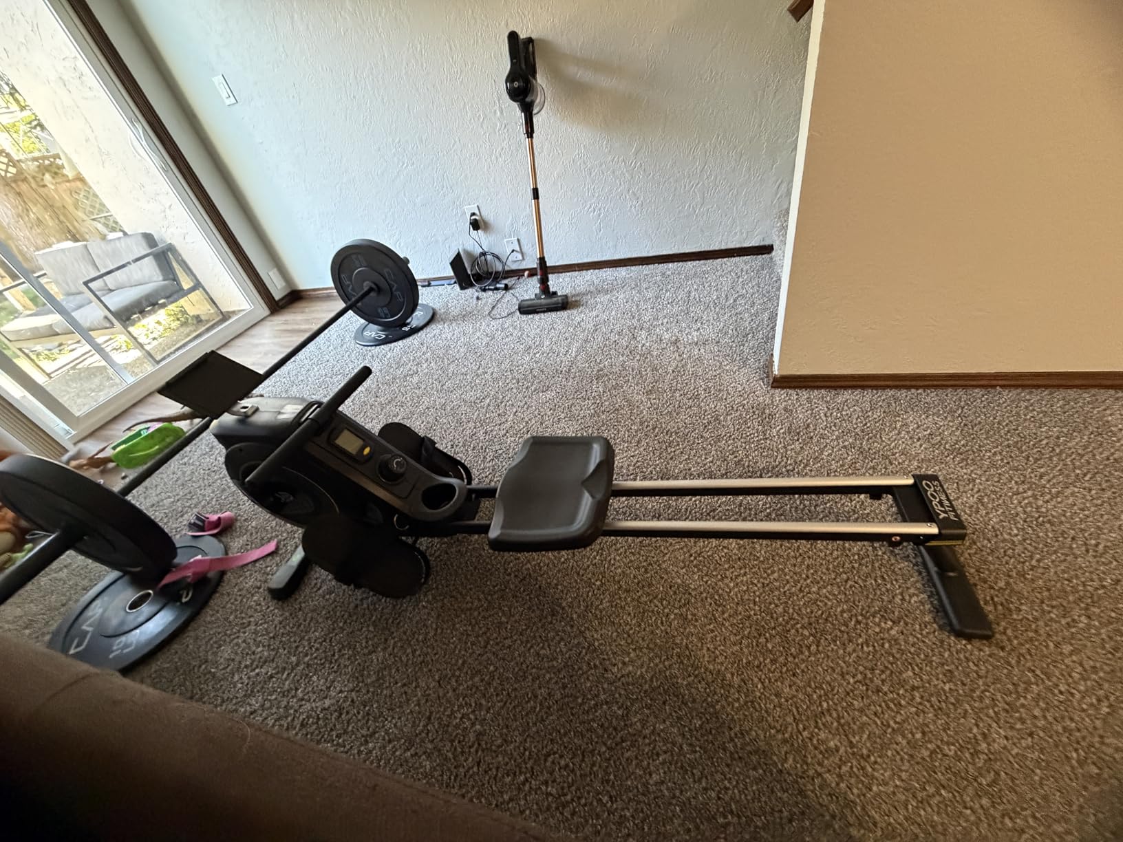 Rowing Machine for Home, 350 LB Capacity, 16-Level Silent Resistance, Magnetic Rowing Machines for Home Foldable, Full-Body Workout Compact Rowing Machine for Cardio and Strength with APP Support customer photo 2