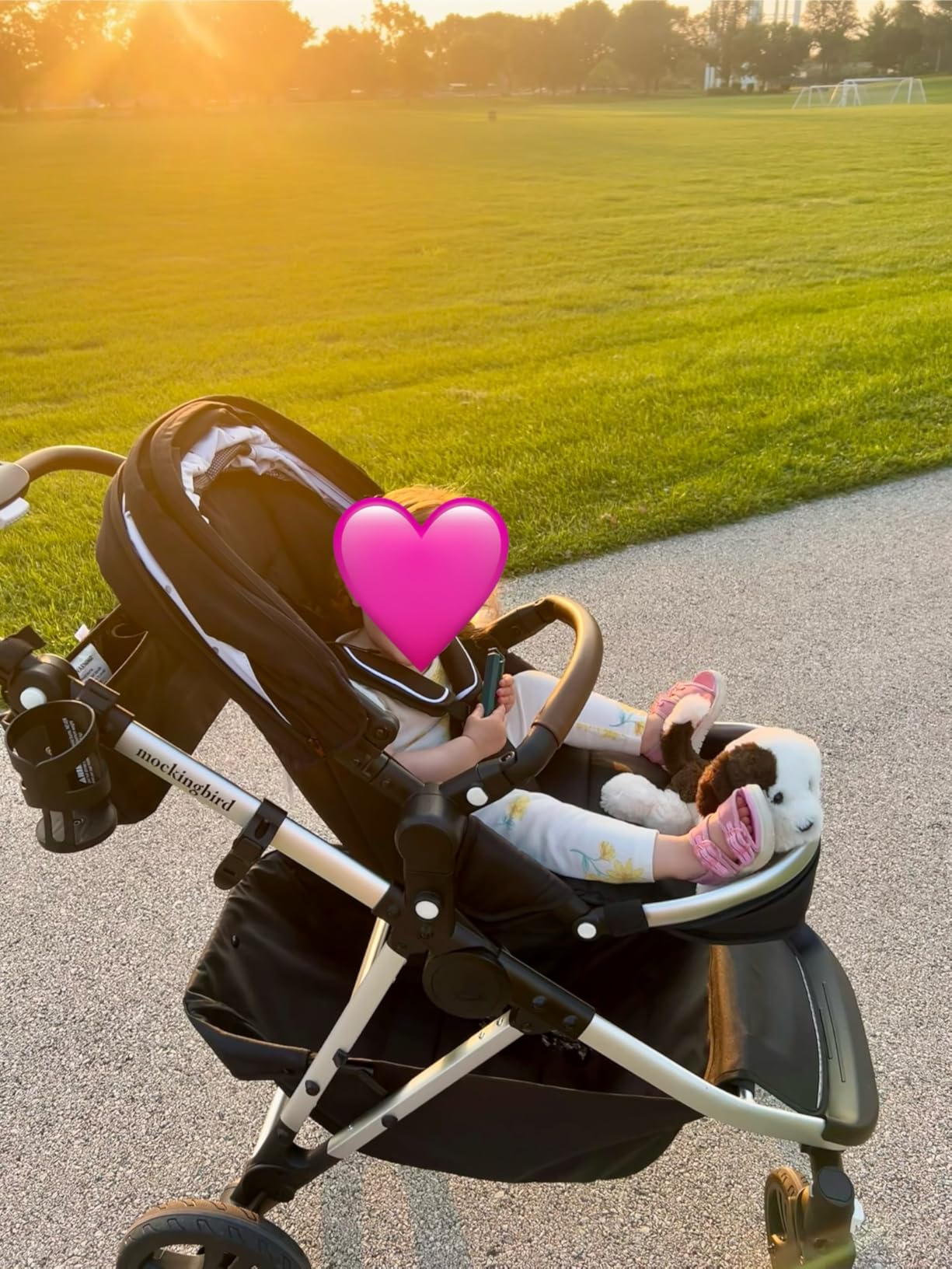 Mockingbird Single-to-Double Stroller 3.0 - Convertible Full Size Baby Stroller for 1, 2, or 3 Kids with 44 Possible configurations, Travel System Compatible - Sage customer photo 1