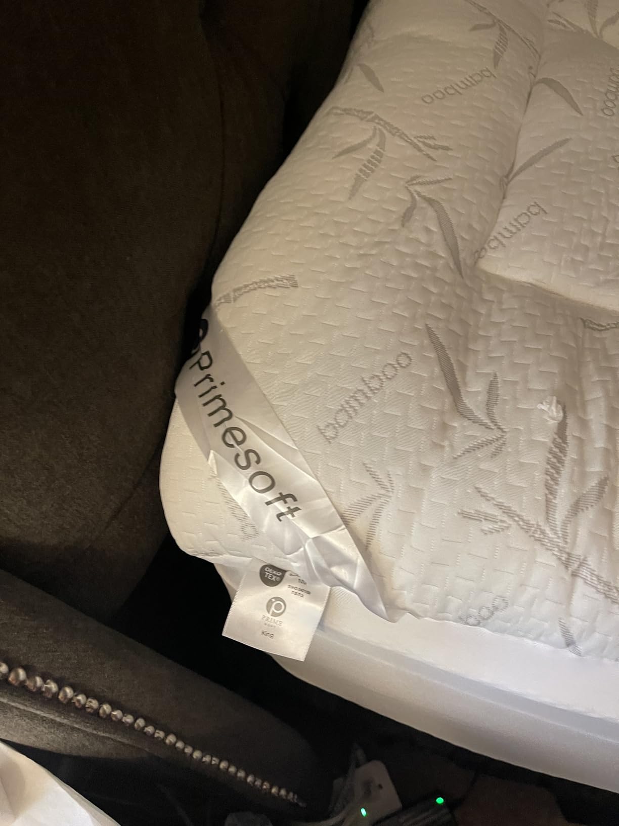 PRIMESOFT 100% Waterproof Twin Size Mattress Topper, Thick Pillow Top Mattress Pad, Up to 21 Inch Deep Pocket, Soft Breathable Mattress Pad for Back Pain, Protector Cover (White) customer photo 2