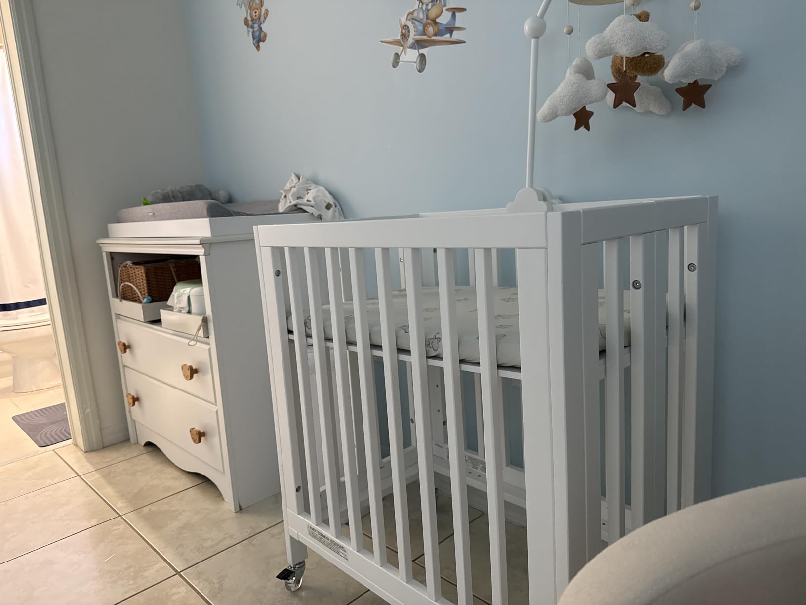 Babyletto Rolli 9-in-1 Convertible All-Stages Bassinet to Full-Size Crib, GREENGUARD Gold Certified customer photo 1