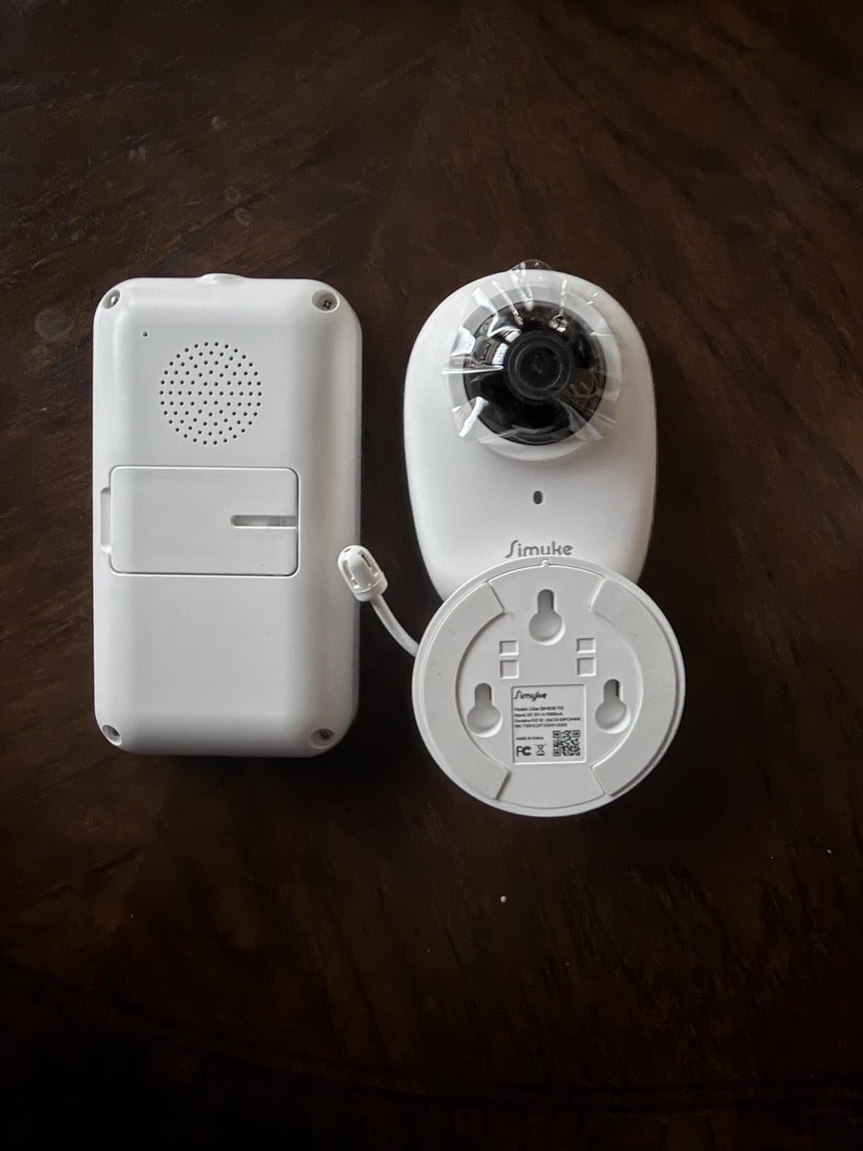 Simyke Smart Baby Monitor with SD Card,WiFi 1080P AI Cam with Phone App,2.8'' IPS Display,AI Face Tracking&Sound Detection,Auto Night Vision,2-Way Talk,Multi-User,Triple Security,1500ft Long Range customer photo 1