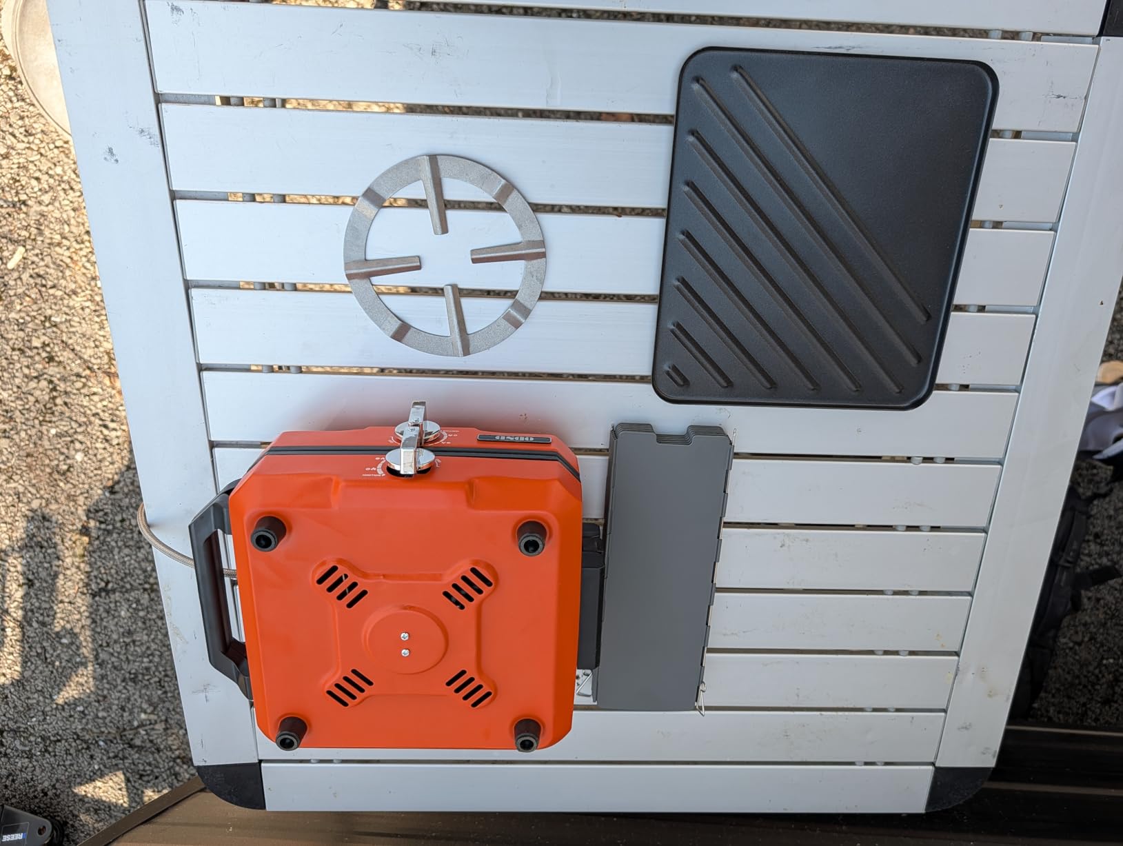 ODSD 2 Burner Camping Stove with Windshield, 20000 BTU Propane Camp Stove, Portable Folding Gas Stove customer photo 1