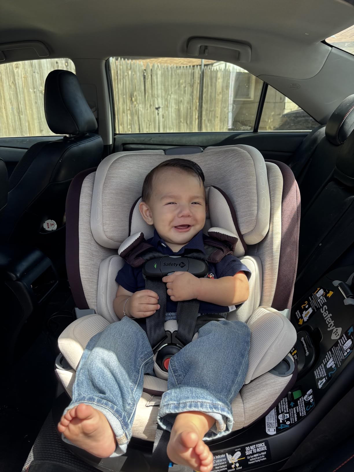 Safety 1st Turn and Go 360 DLX Rotating All-in-One Convertible Car Seat, Stonington customer photo 2