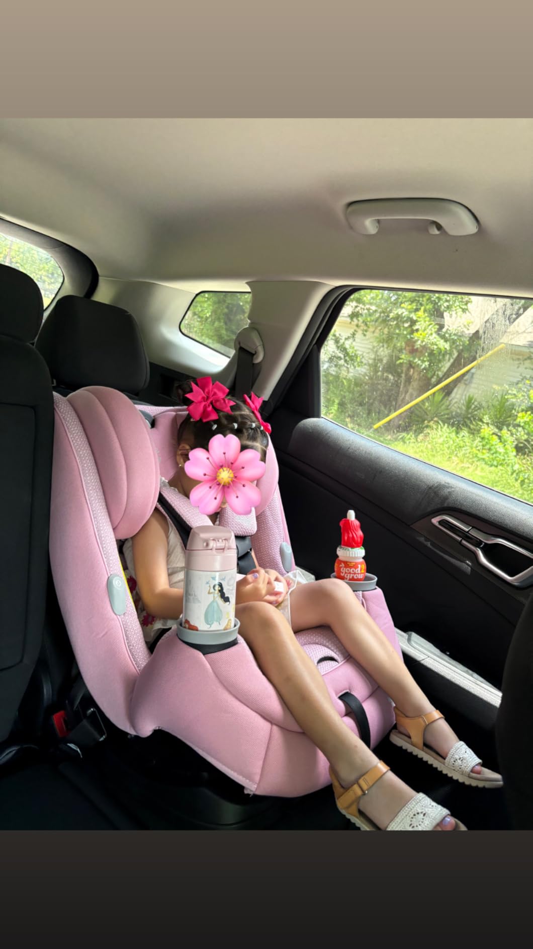 Maxi-Cosi Pria All-in-One Convertible Car Seat, Infant to Toddler Car Seat, Easy-Install Harness, Machine-Washable Cover, 5-100 lbs, Sea Salt customer photo 2