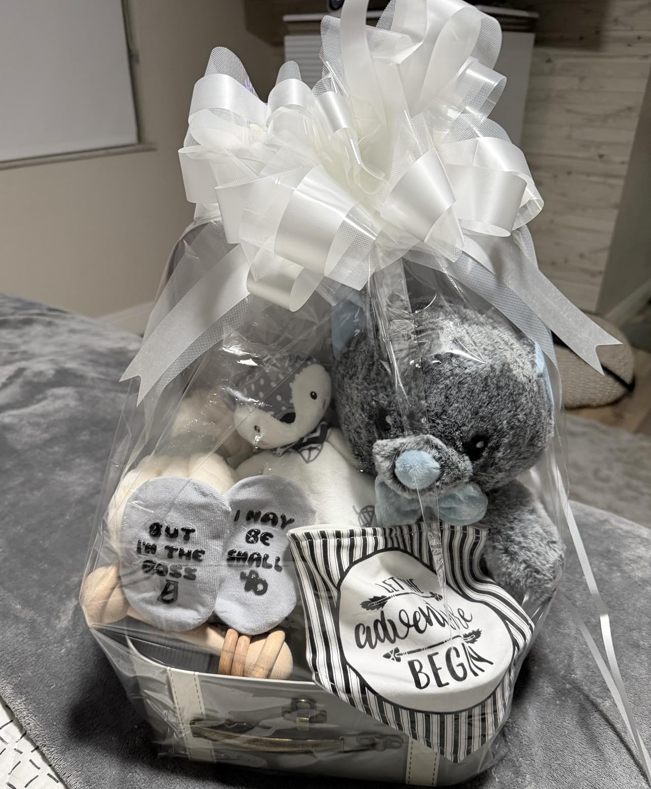 New Mom Care Package After Baby, New Mom Gifts & Baby Boy Gifts Essentials, After Birth Postpartum Gift for Expecting Moms, First Time Mothers Day Birthday Gift for Boy Mom customer photo 1