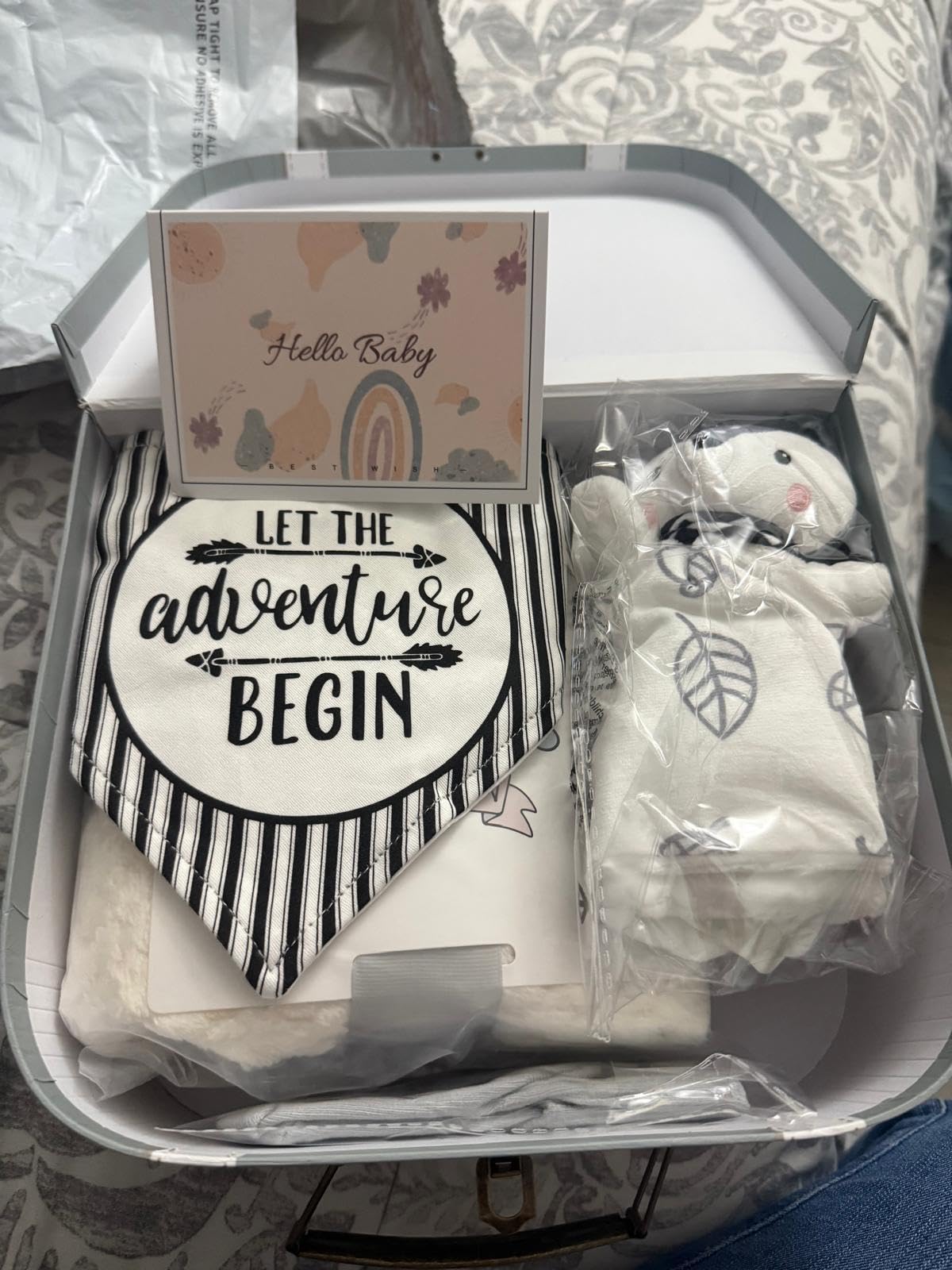 New Mom Care Package After Baby, New Mom Gifts & Baby Boy Gifts Essentials, After Birth Postpartum Gift for Expecting Moms, First Time Mothers Day Birthday Gift for Boy Mom customer photo 2