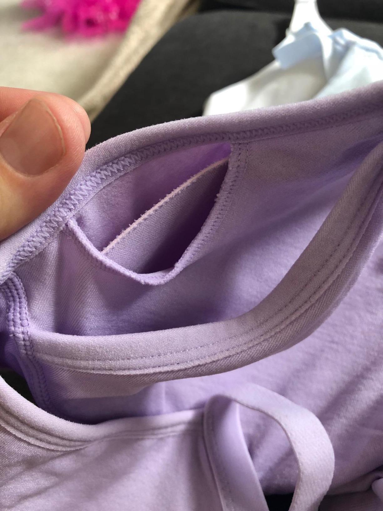 HOFISH Pumping Bra Hands Free Support Nursing & Pumping Bra in One Ultra-Soft Breast Pump Bra All Day Wear customer photo 2