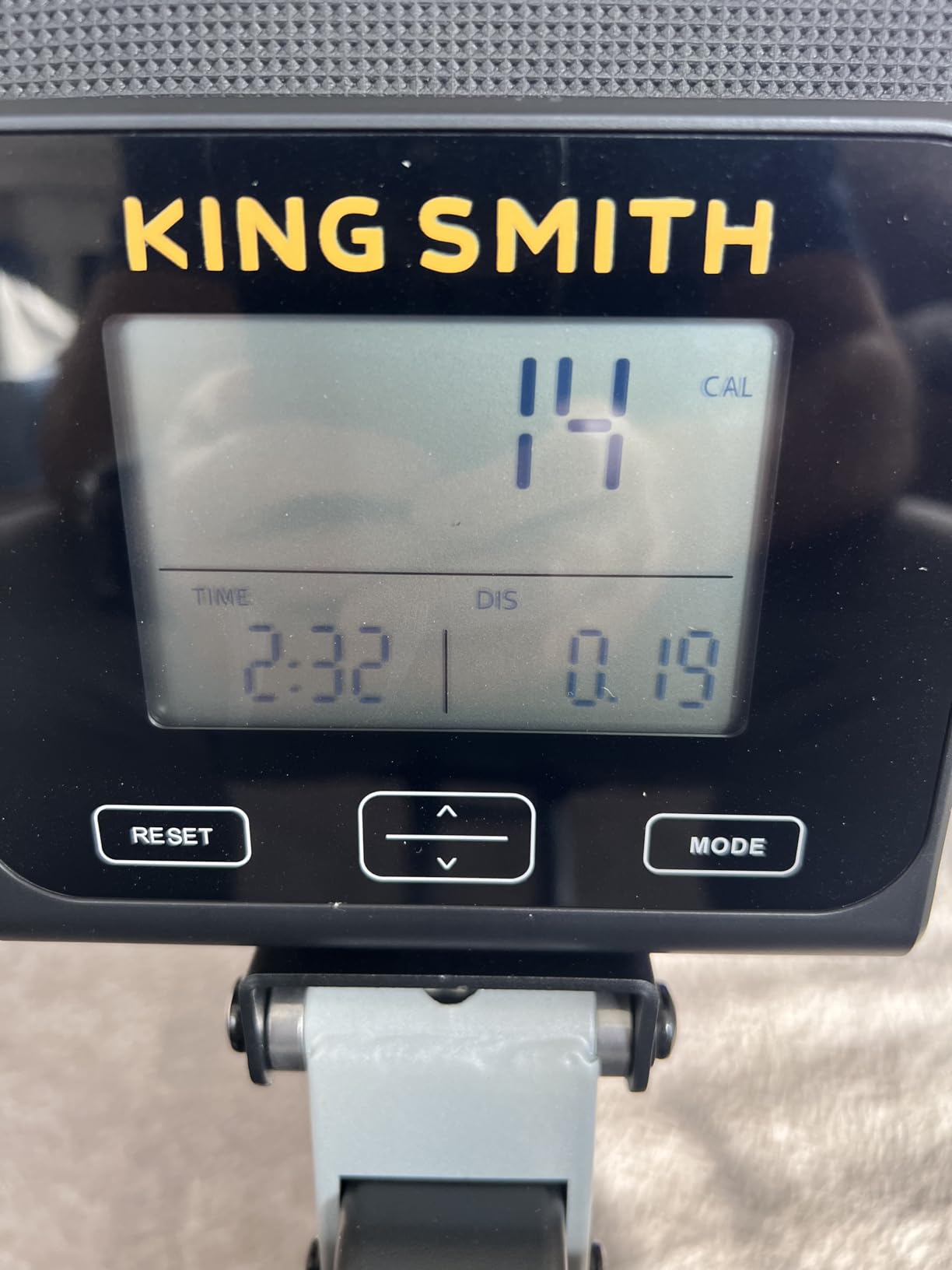 KINGSMITH Rowing Machines for Home Foldable, Compact Row Machine, 400LB & 350LB Weight Capacity, Folding Rower Machine with Adjustable Resistance, Data Monitor, App Supported customer photo 1