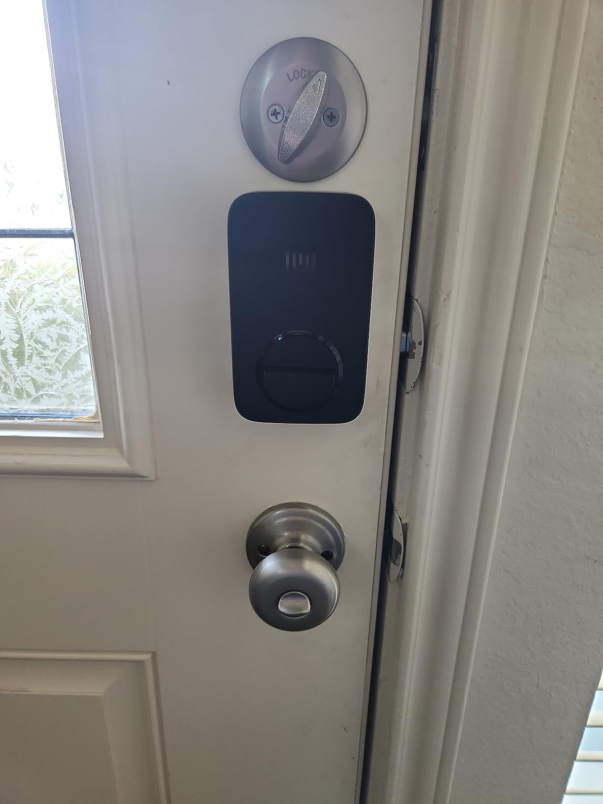 ULTRALOQ Bolt SE Smart Lock, Built-in Wi-Fi, Matter Over Thread, Works with Apple Home, Alexa, Google, 7-in-1 Keyless Entry Deadbolt with Fingerprint ID, App, Keypad, Remote Control, 18 Months Battery customer photo 2