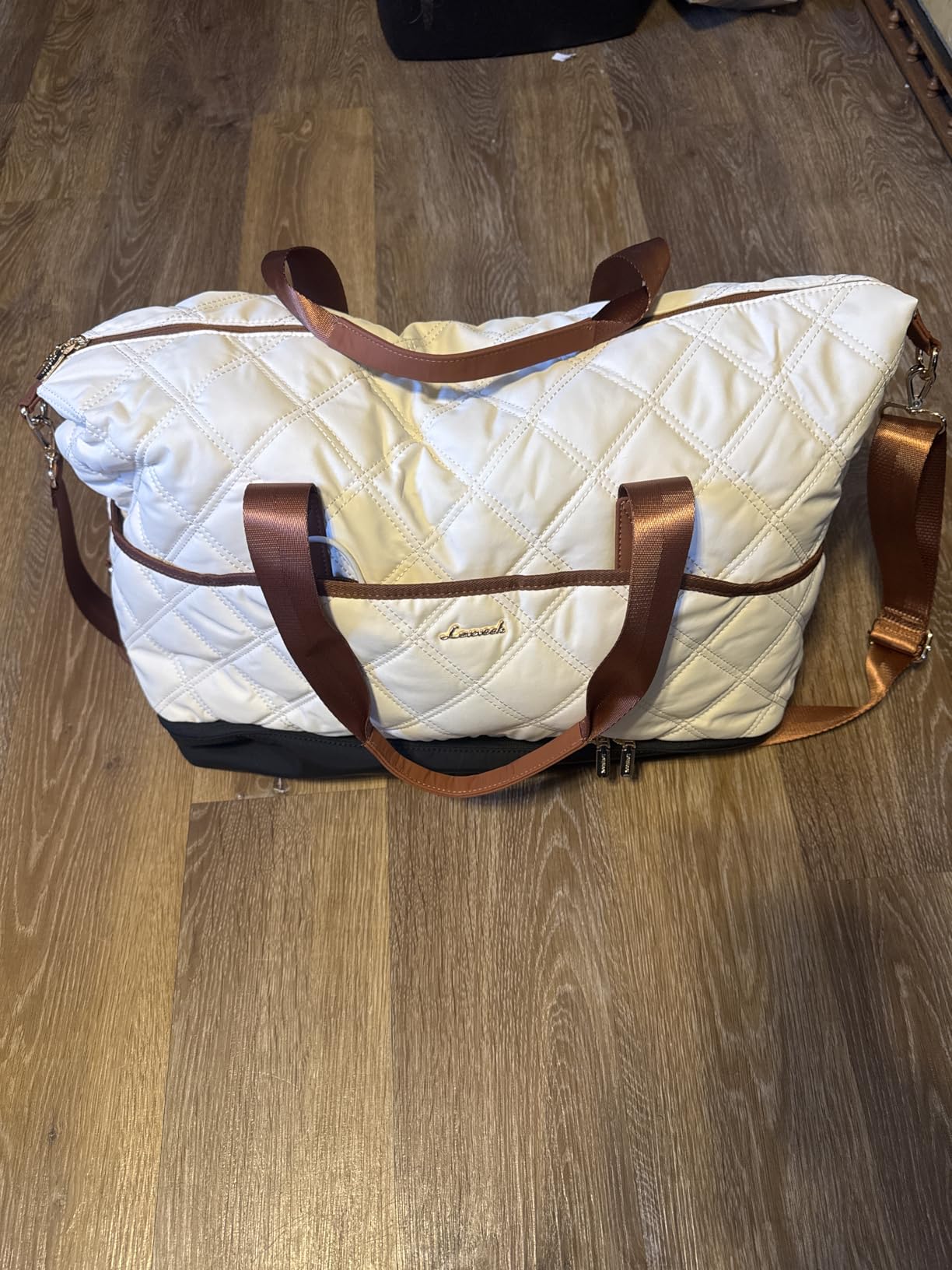 LOVEVOOK Weekender Bags for Women with Shoe Compartment, Lightweight Travel Duffle Bag with Wet Pocket, Hospital Overnight Bags for Women Labor Delivery, Personal Item Carry On Bag for Gym, Sport customer photo 2