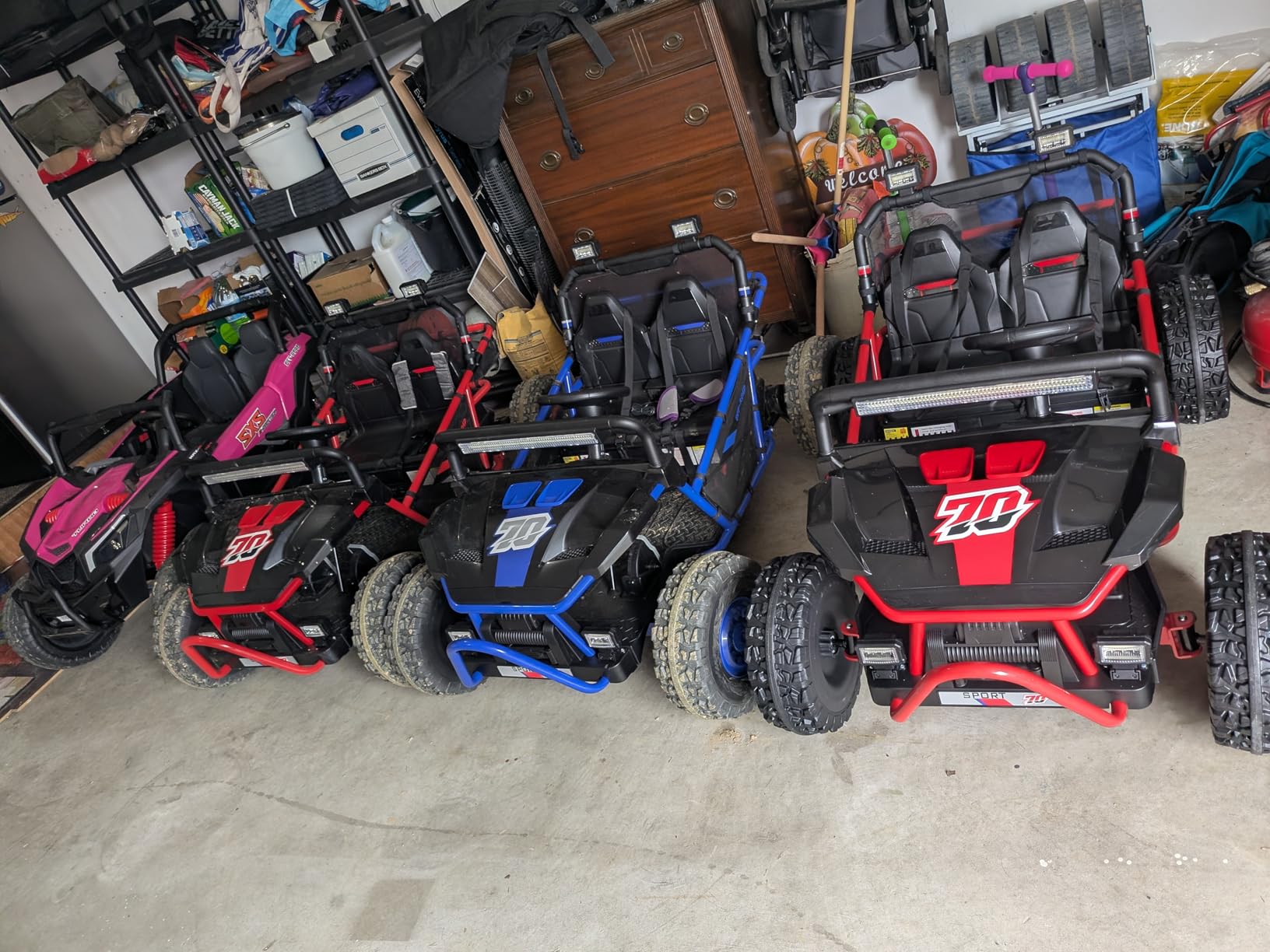 First Ride On 36V Kids Ride On UTV, 2-Seater 400W Electric Car for Kids 6+, 5-8 MPH Speed, 14