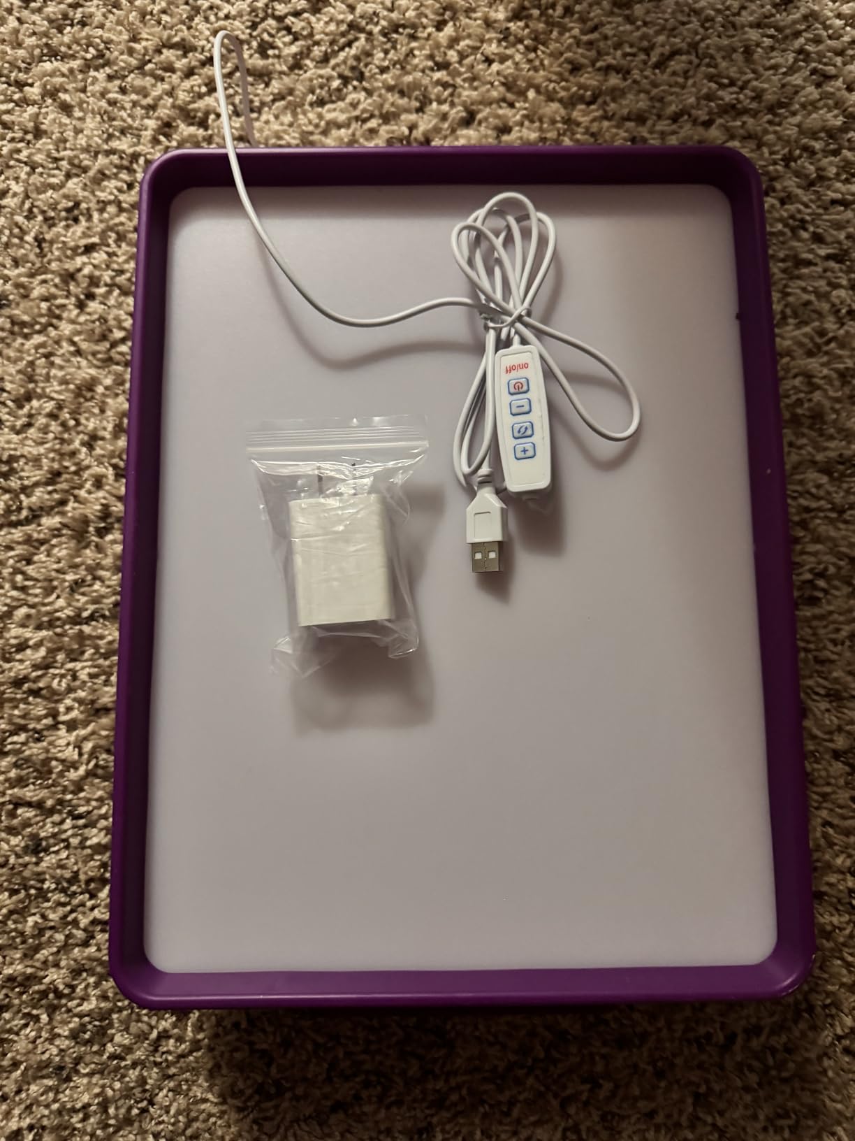 Odoorgames Young Explorers Light Table - Light Up Table for Toddlers, Light Box for Home & Classroom Learning Activities - Cyan customer photo 1