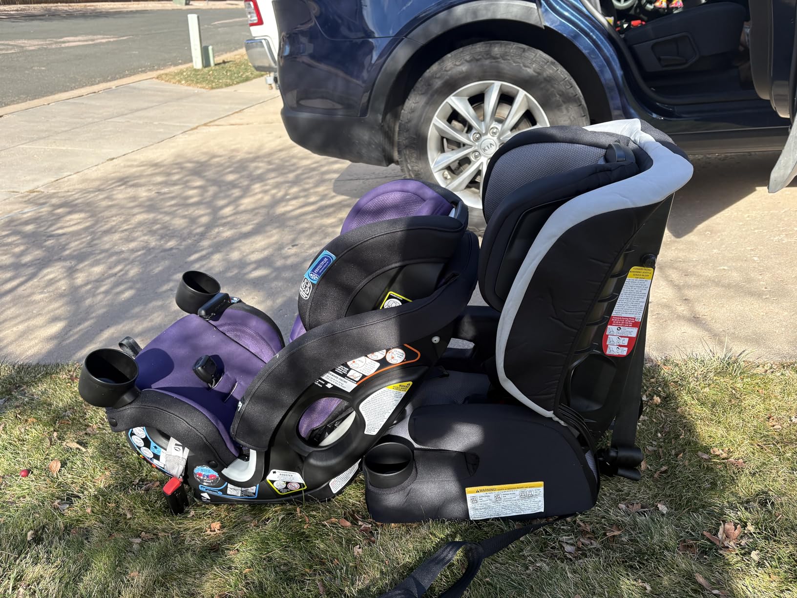 Safety 1st Boost-and-Go 3-in-1 Harness Booster Car Seat, High Street customer photo 2