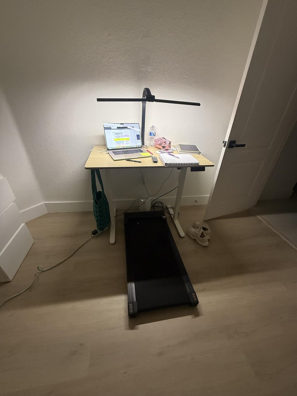 Walking Pad Treadmill for Home - Under Desk Treadmills Portable Mini Walking Pads Compact Walk Pad for Small Spaces Office Indoor Apartment Floor Flat Running Machine customer photo 2