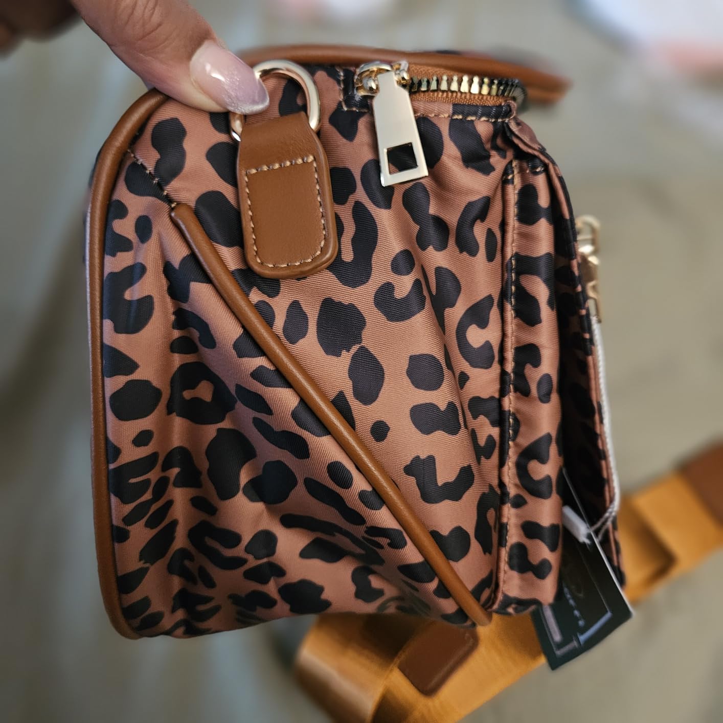 Eslcorri Small Diaper Bag Fanny Pack for Quick Outings, Crossbody Diaper Purse customer photo 2