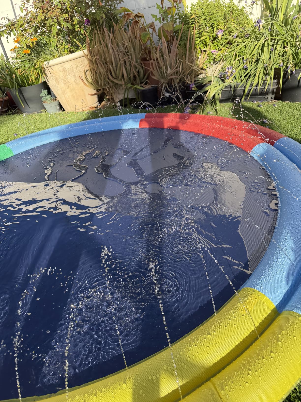Large Splash Pad for Kids & Dogs, 78