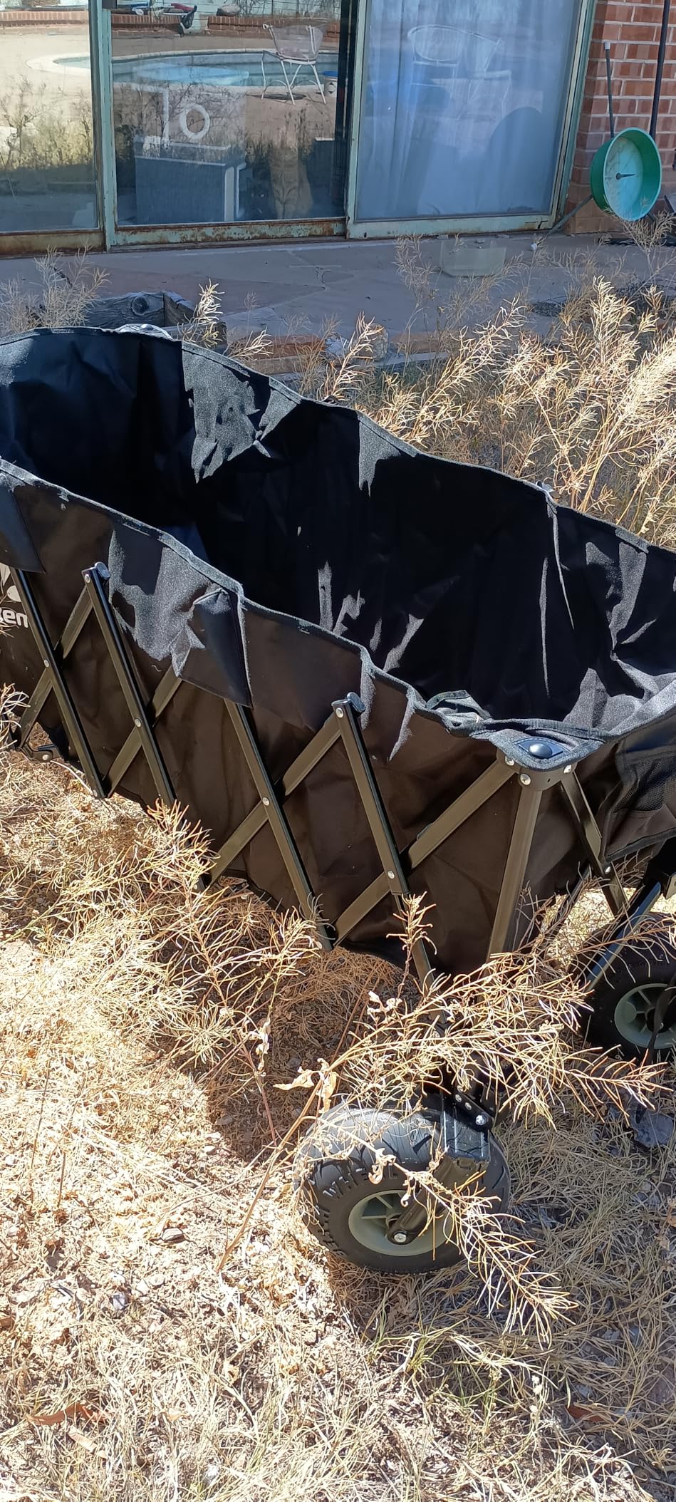 Hikemoon 400L Collapsible Beach Wagon with 10