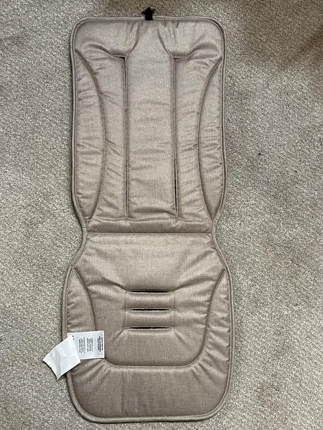 Momcozy Reversible Stroller Seat Liner, Water-Resistant & Easy Clean Side, Breathable & Comfortable Mesh Side, Universal 3-Hole Adjustable Design, All-Season Cushion Pad for Strollers, Carriages customer photo 1