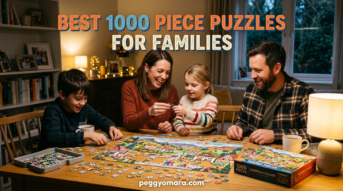 Best 1000 Piece Puzzles for Families