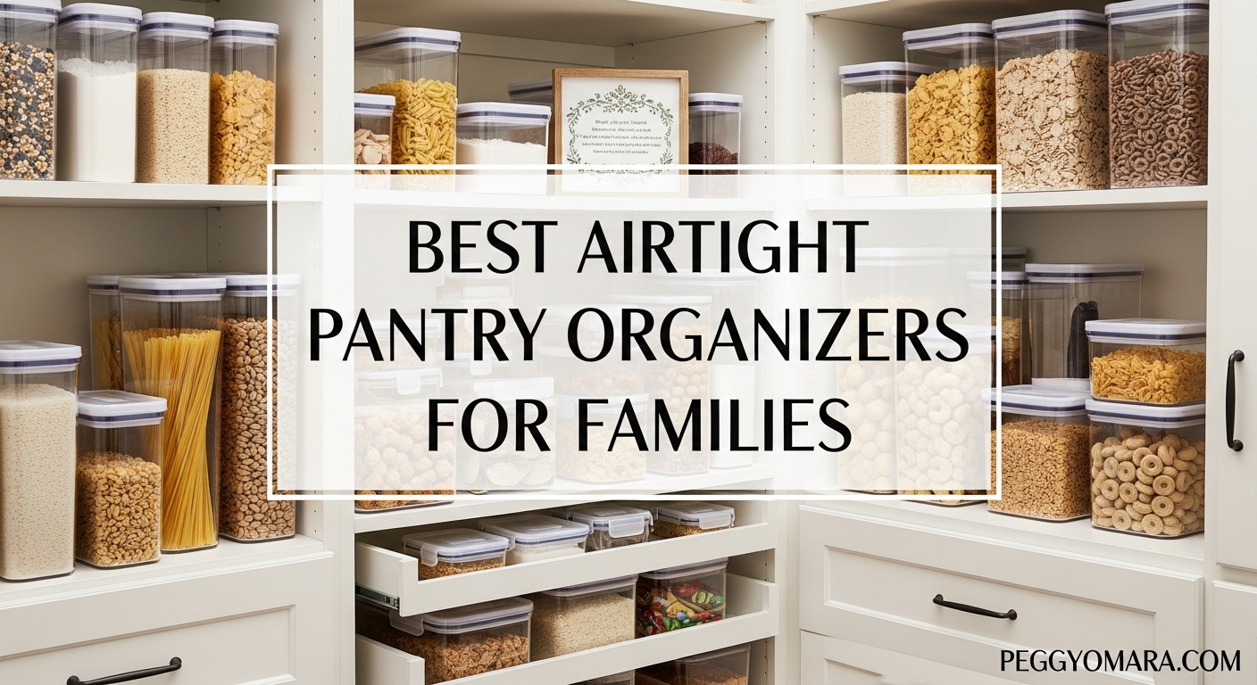 Best Airtight Pantry Organizers for Families