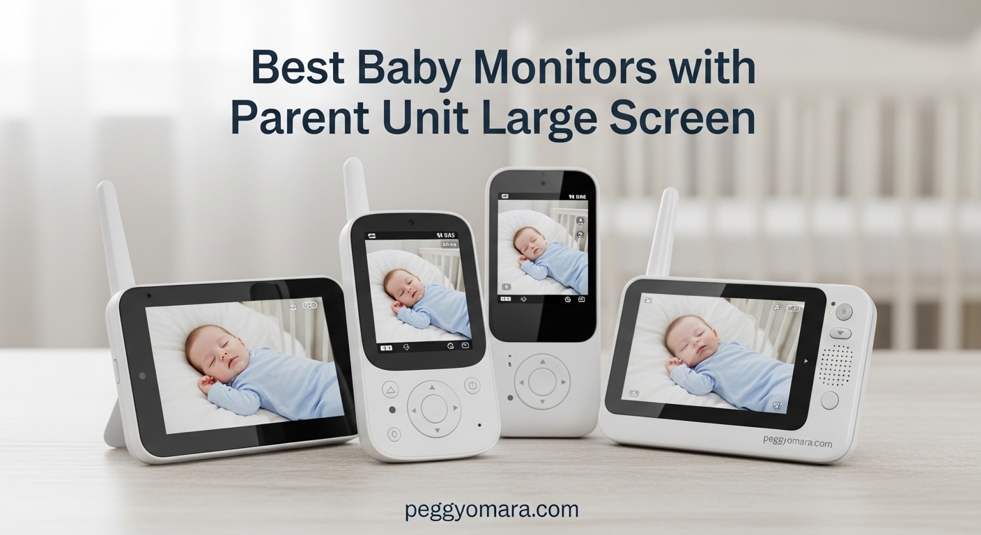 Best Baby Monitors with Parent Unit Large Screen