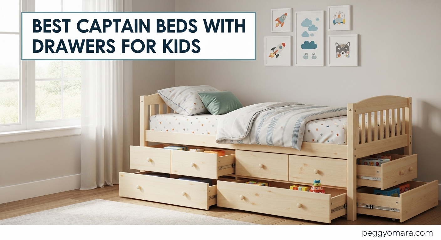 Best Captain Beds with Drawers for Kids