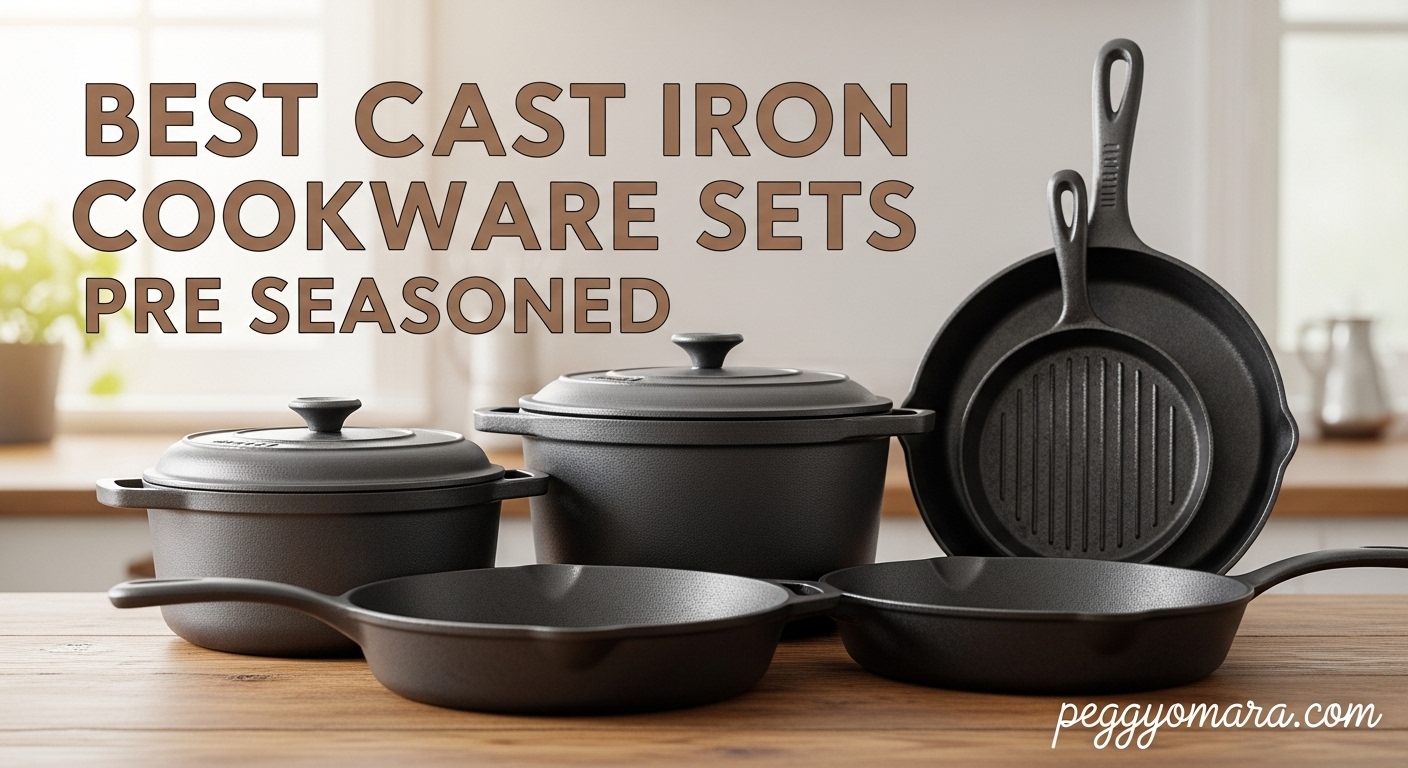 Best Cast Iron Cookware Sets Pre Seasoned