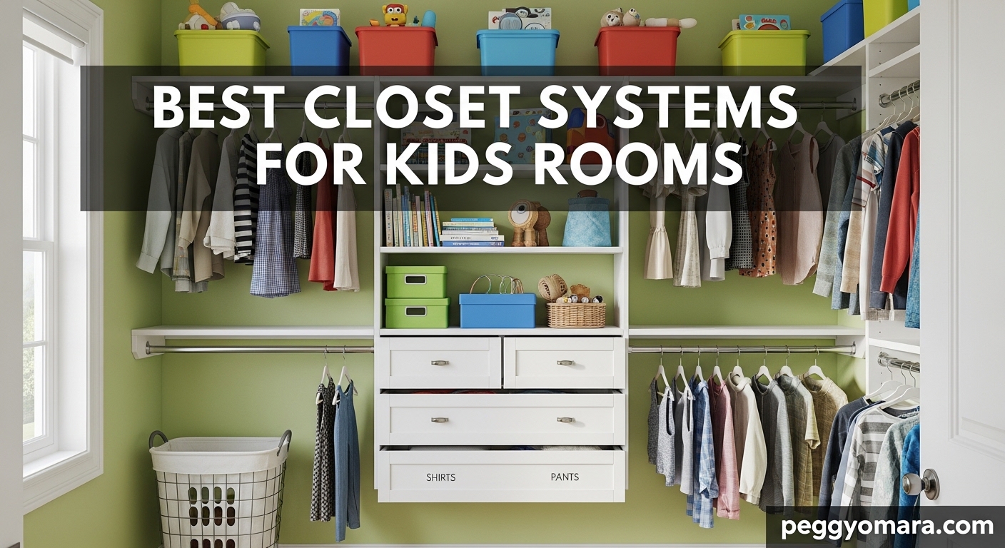 Best Closet Systems for Kids Rooms